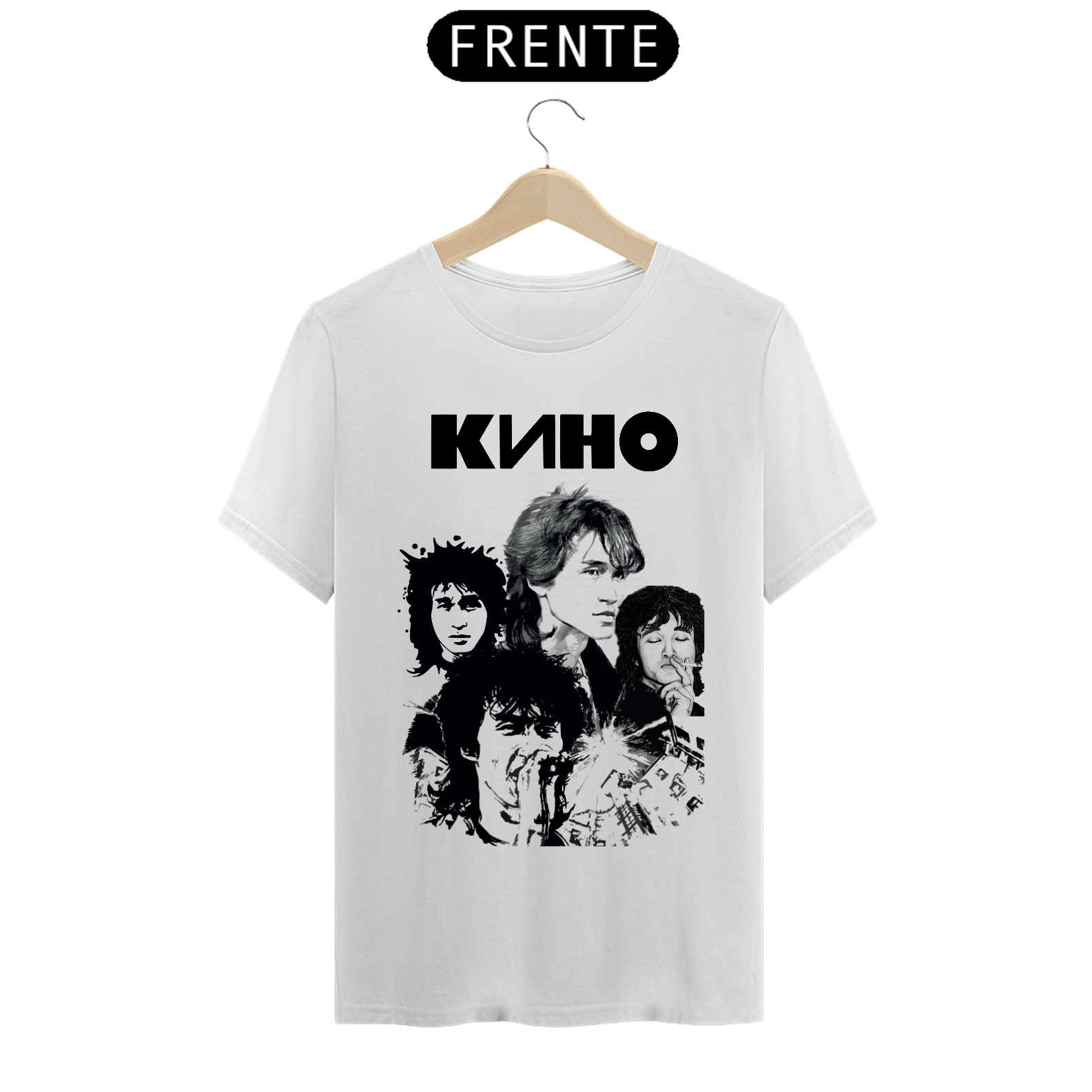 Camiseta Prime | Banda - Kino | Viktor Tsoi