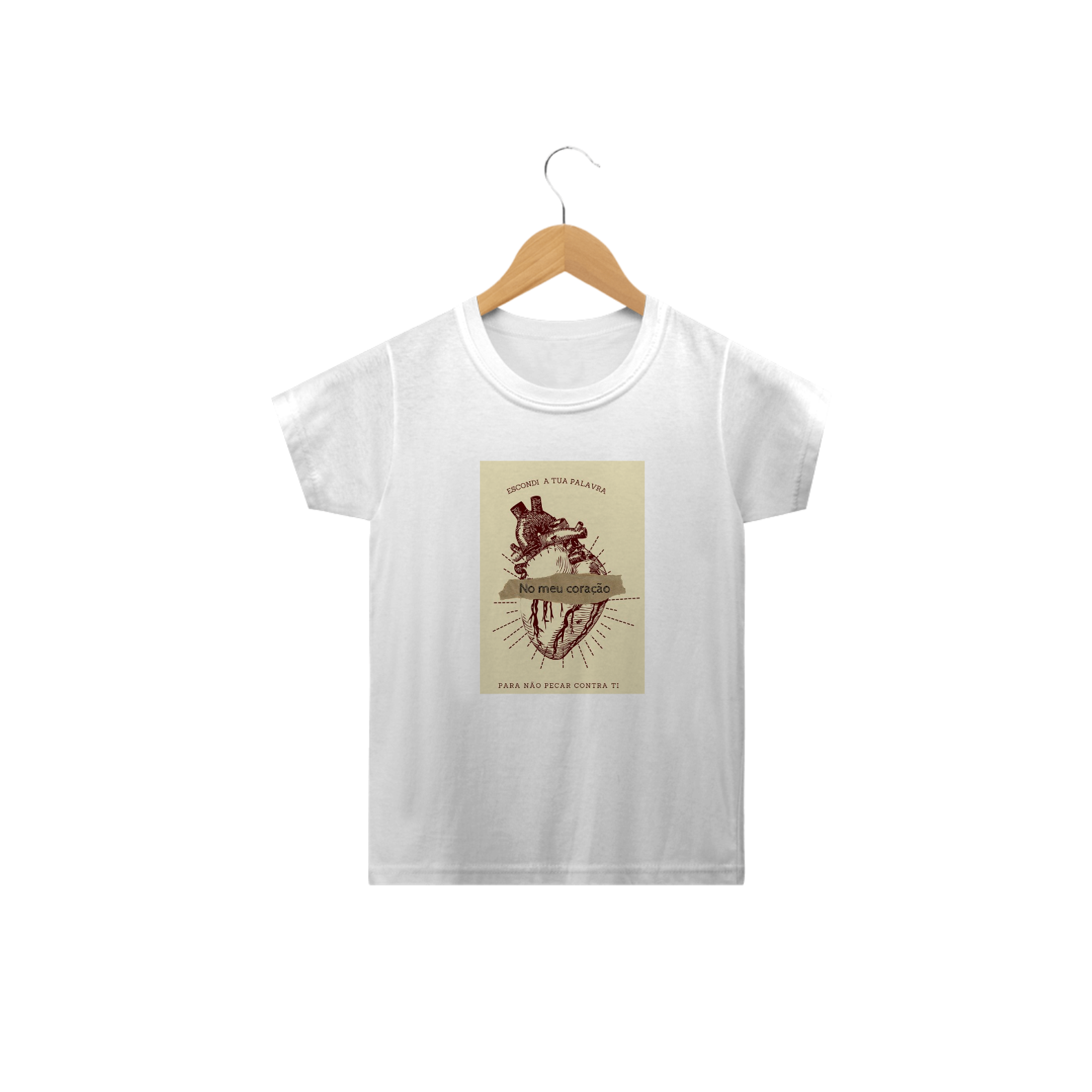 camiseta infantil Tua palavra 