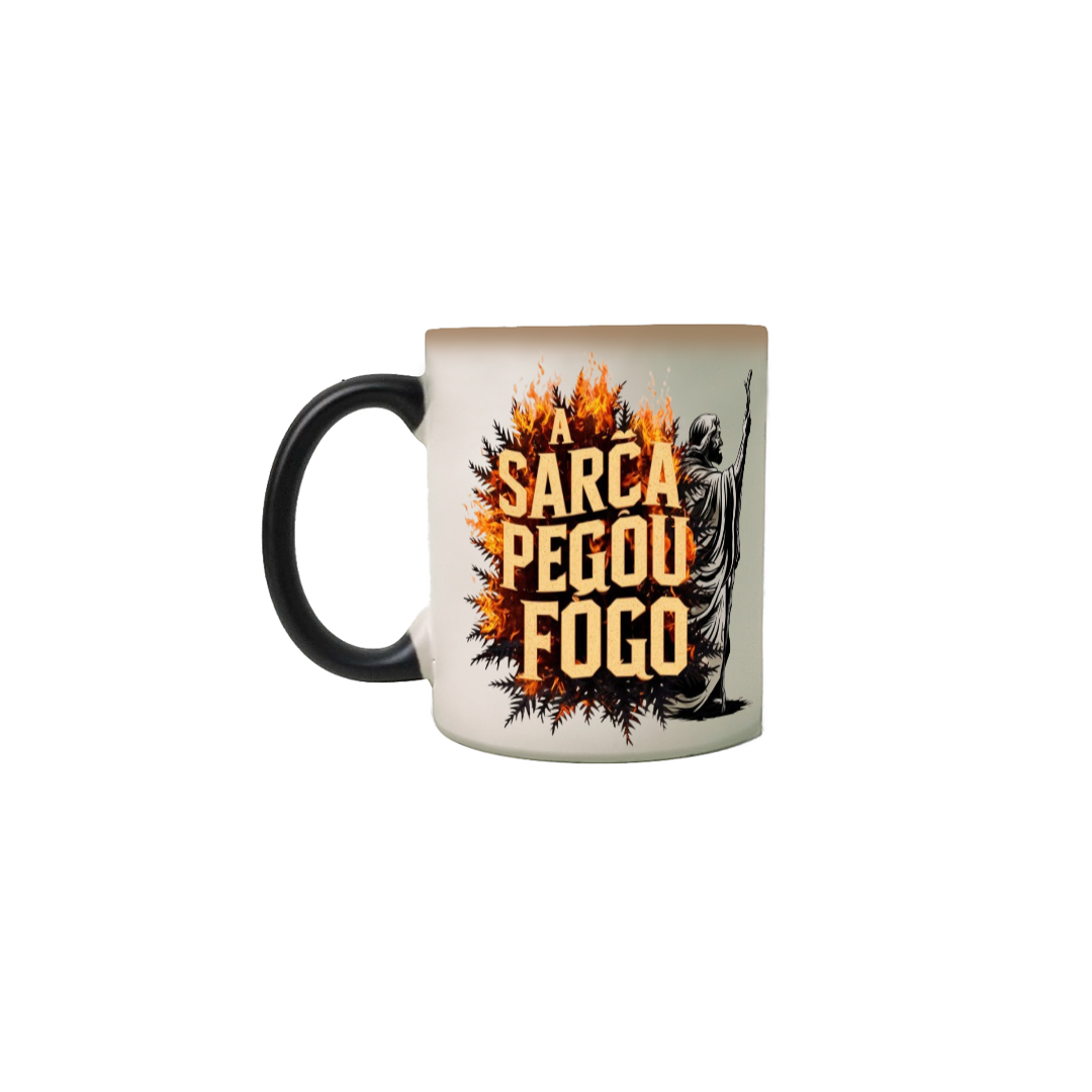 Caneca A Sarça Pegou fogo