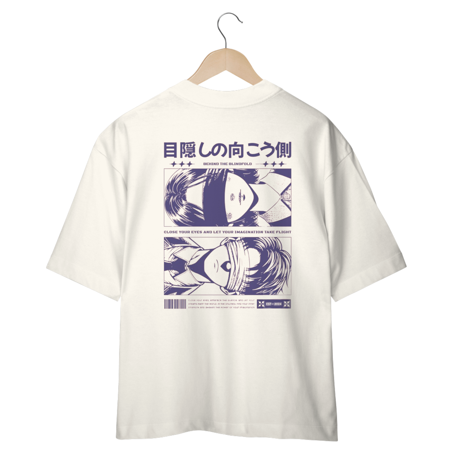 Camiseta Oversized Anime