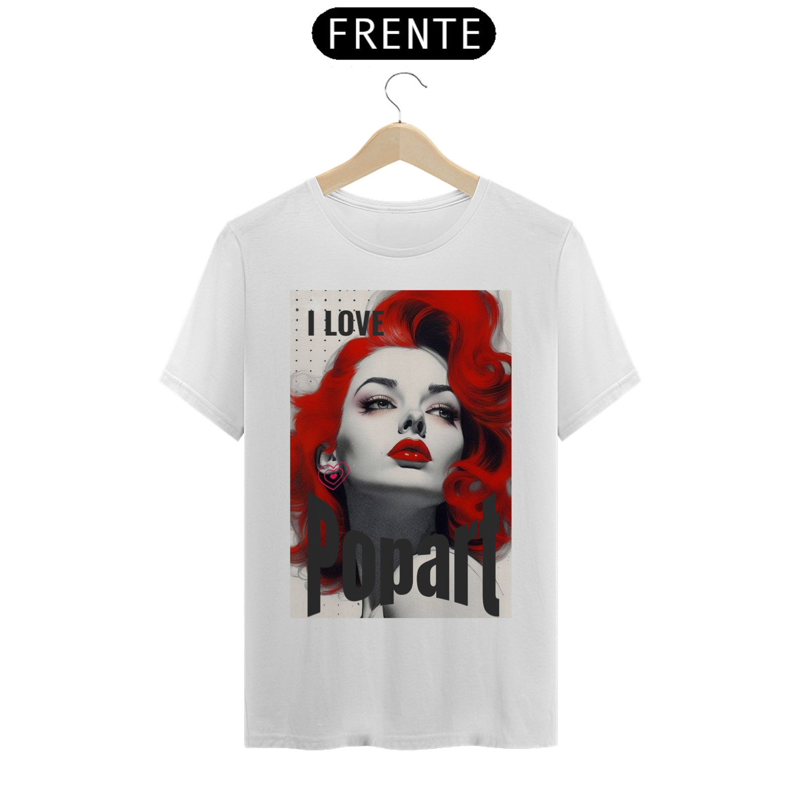 Camiseta I love Pop Art