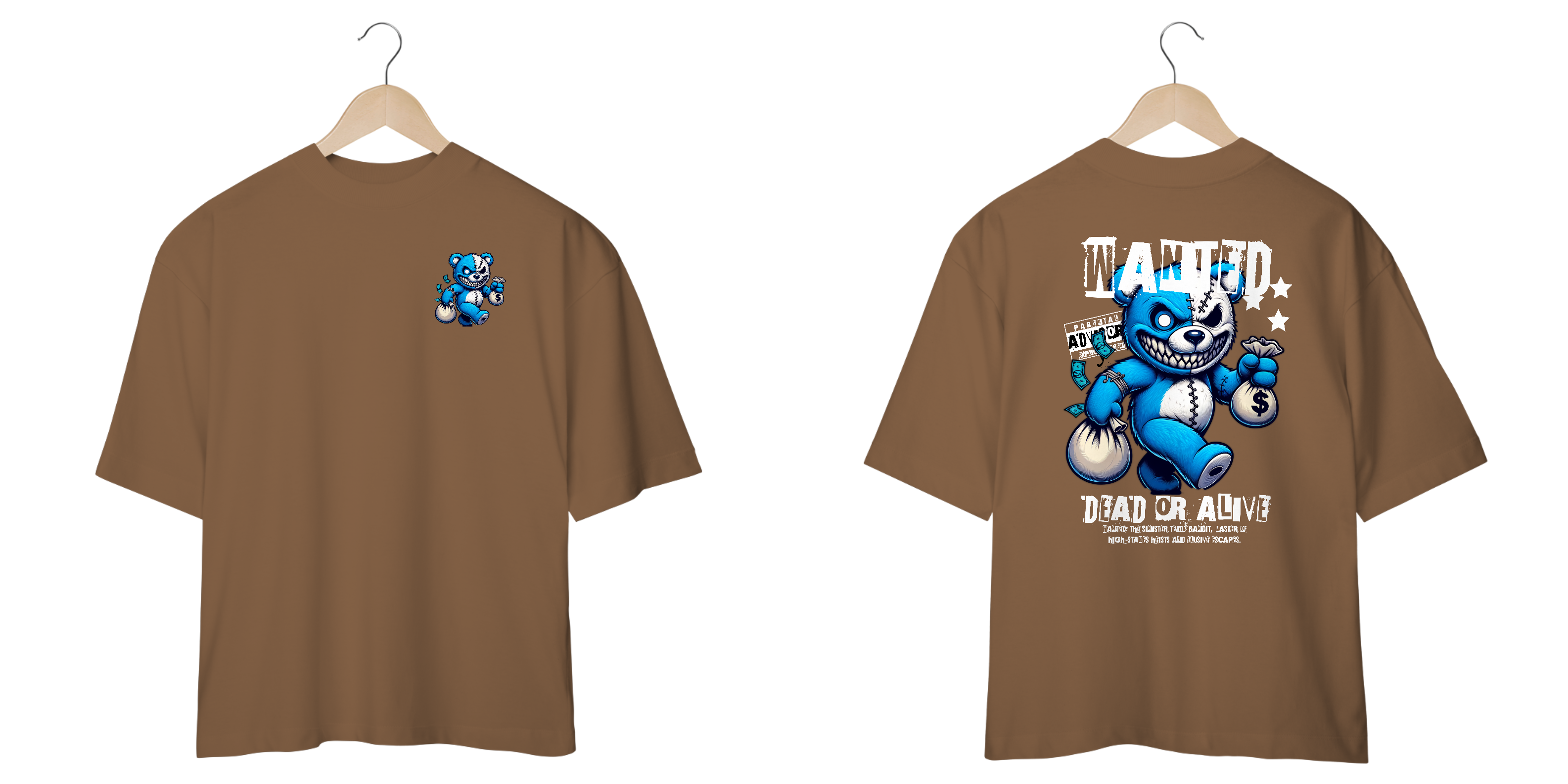 Camiseta Oversized Urso