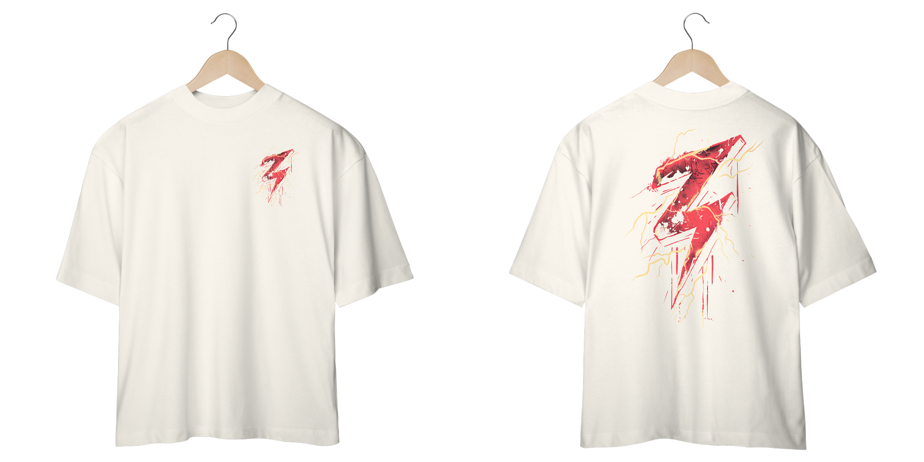 Camiseta Oversized Três Raios 