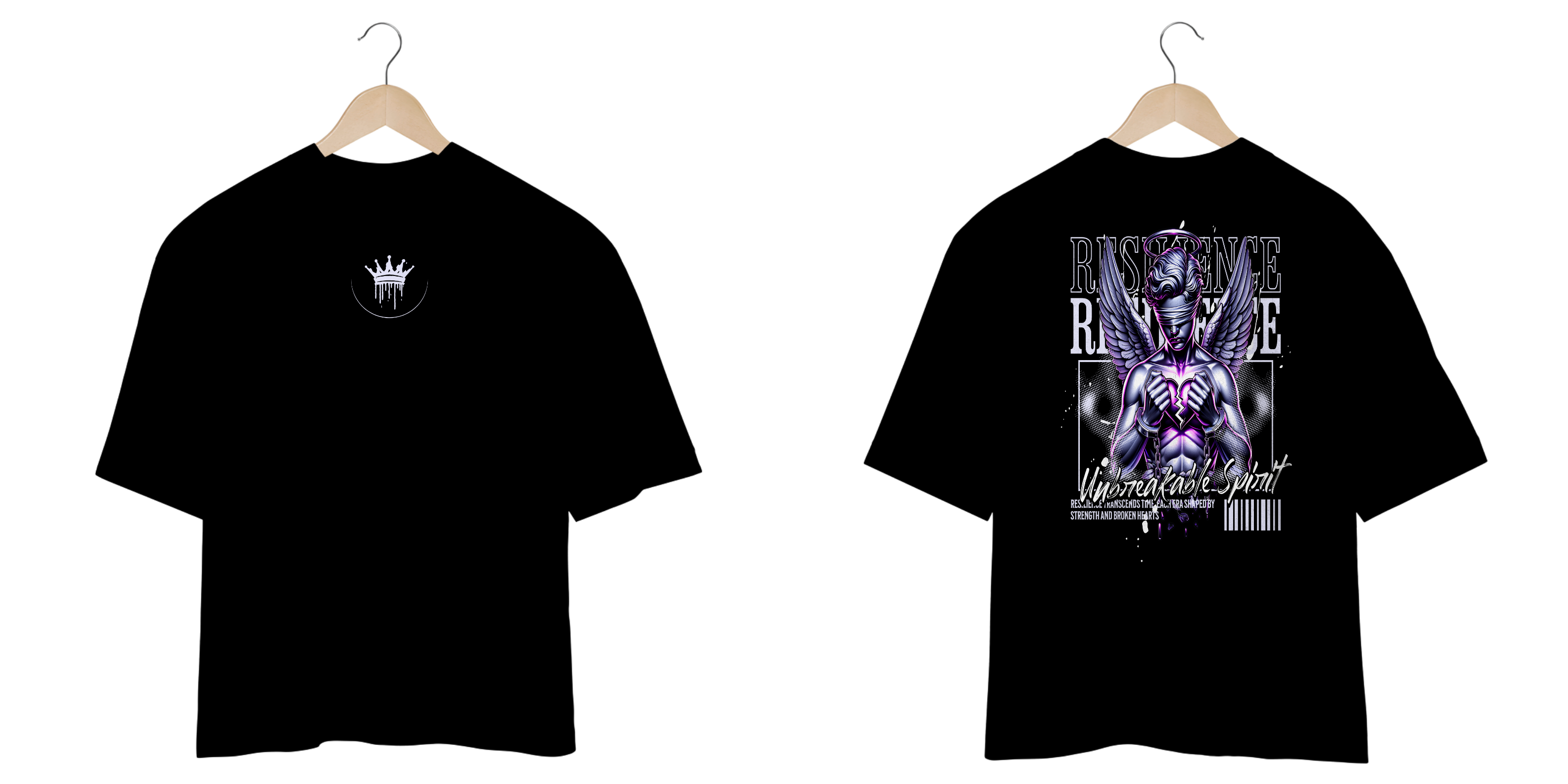 Camiseta Oversized Preto 