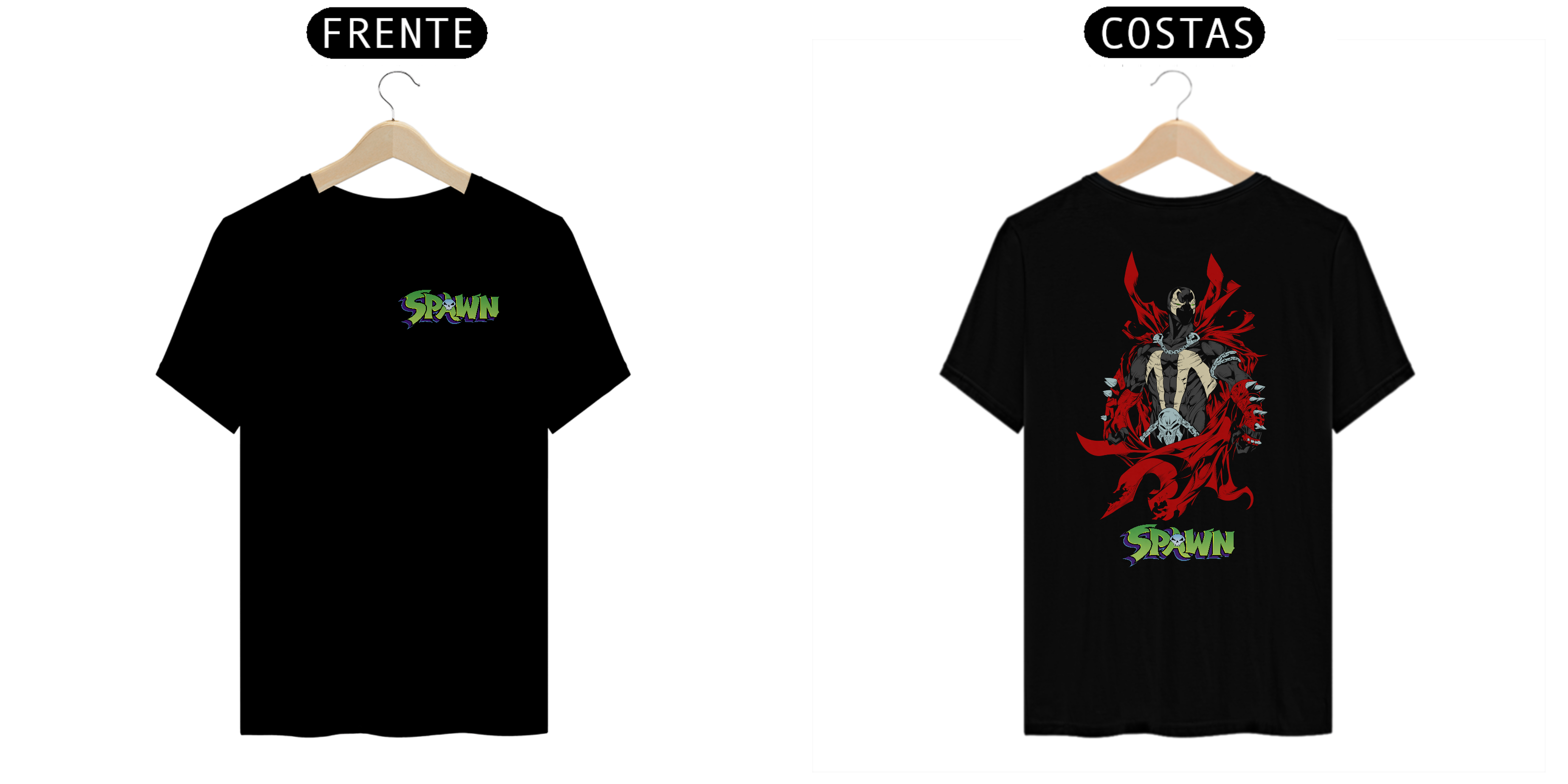 Camiseta Spawn HQ MOD 01