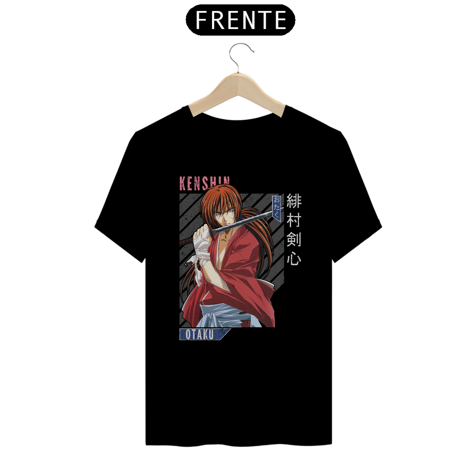 Camiseta Samurai x Kenshin Himura MOD 03