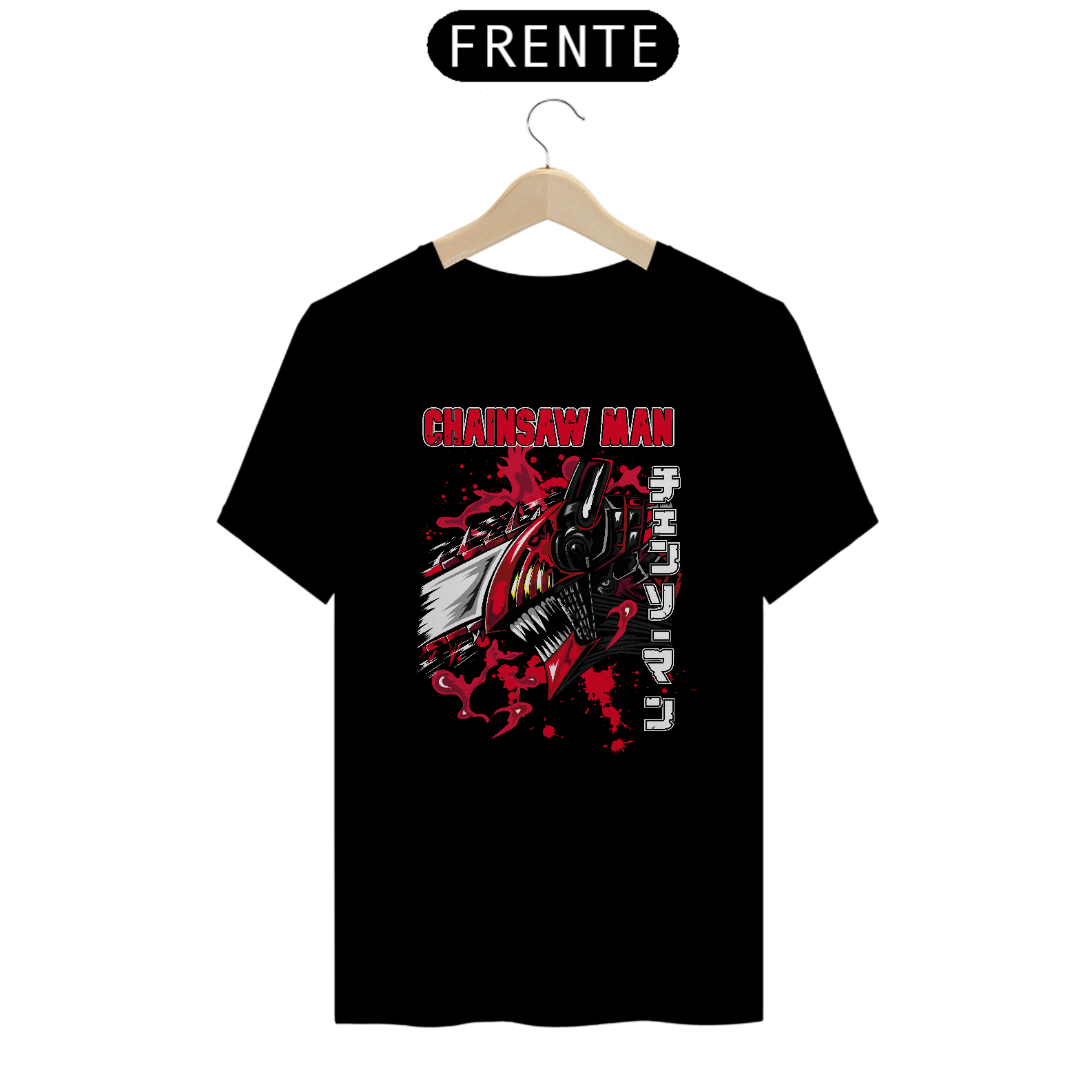 Camiseta Chainsaw Man Anime Mod 09