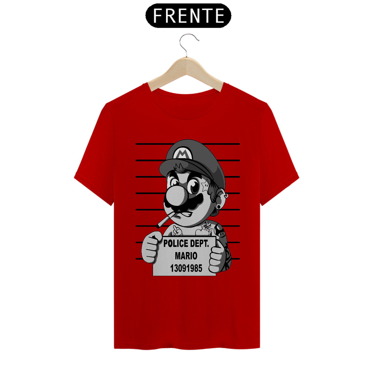 Camiseta mario World Games MOD 01