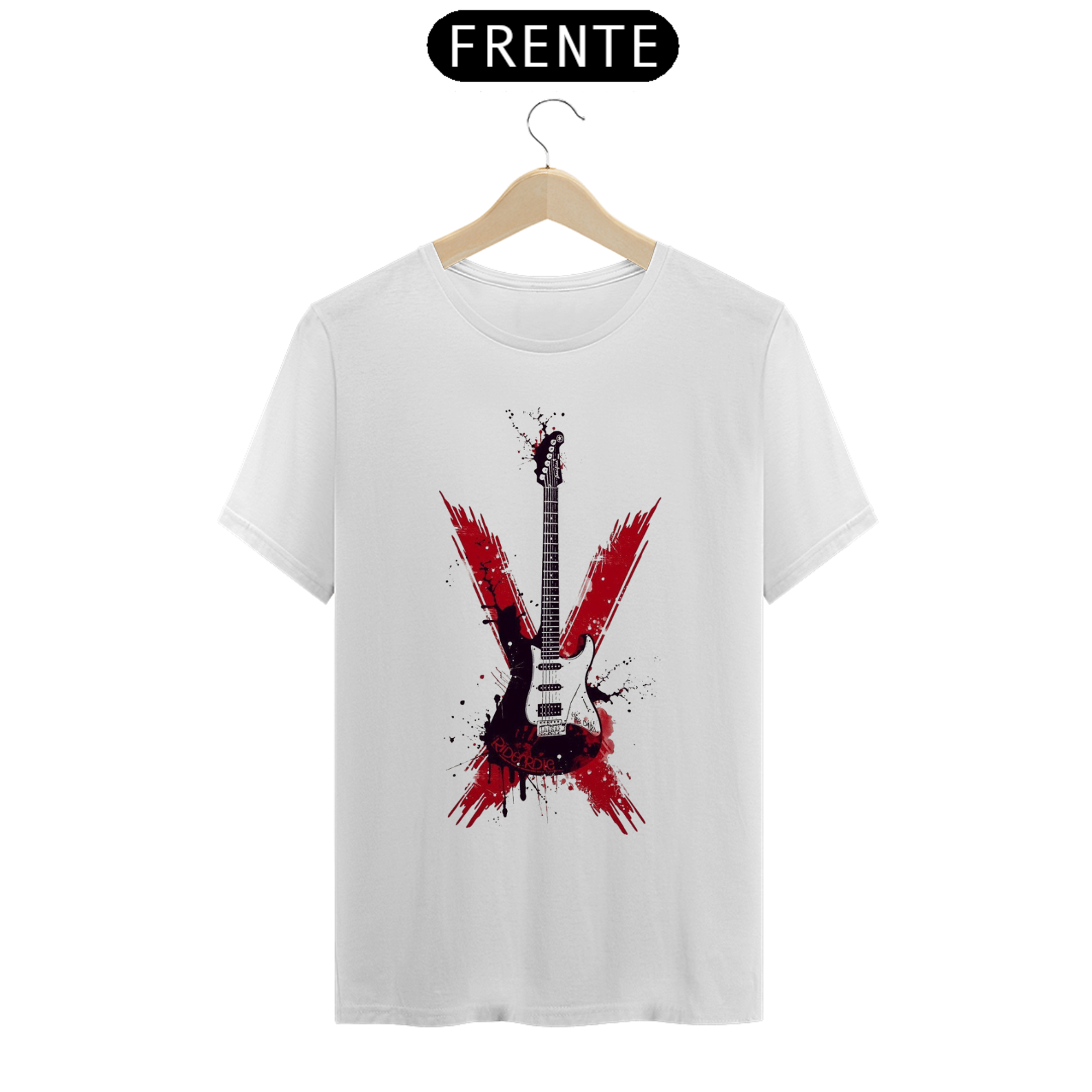  Camisa com Guitarra