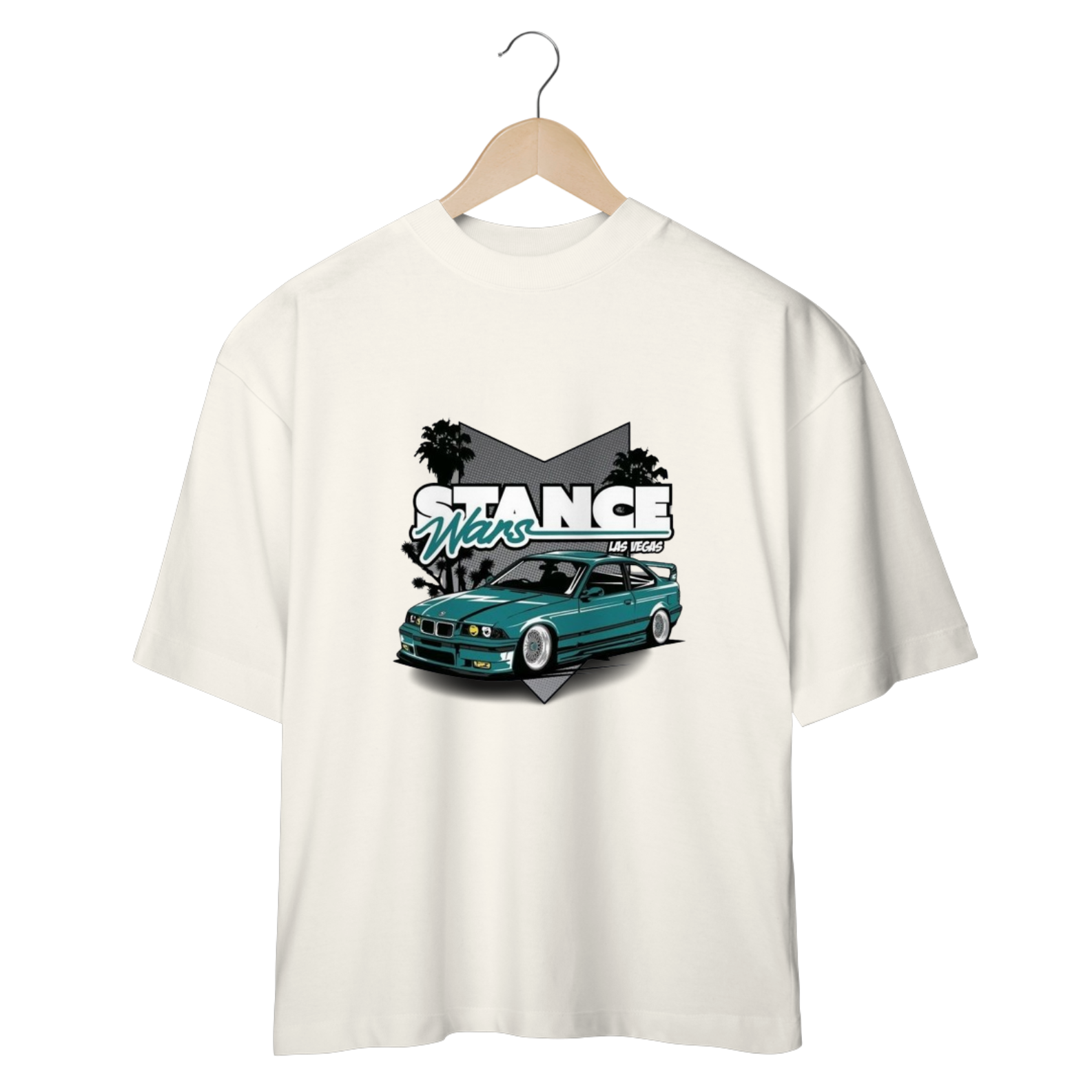 Camisa Oversized Da Stance com BMW 
