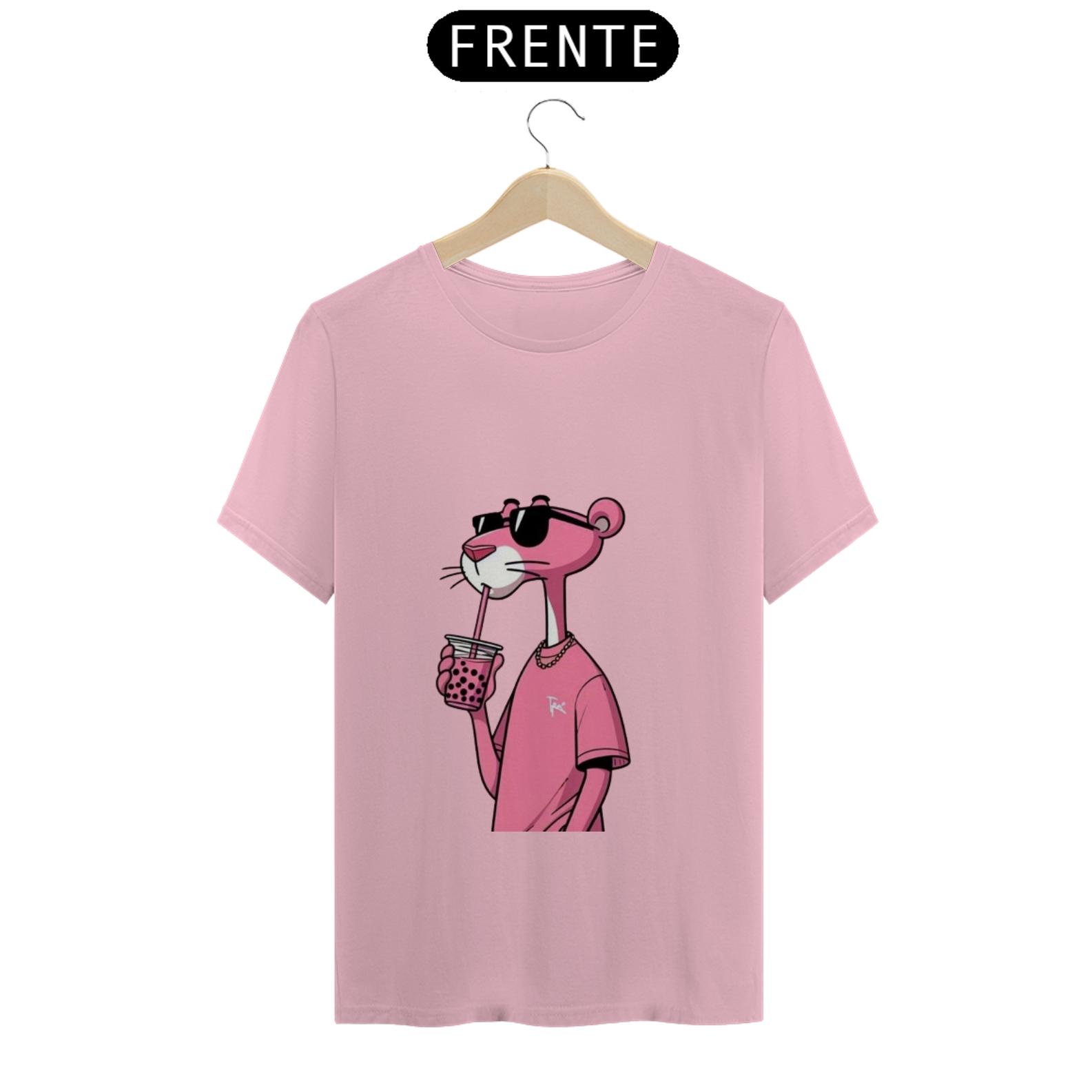 Camisa da Pantera Cor-de-Rosa