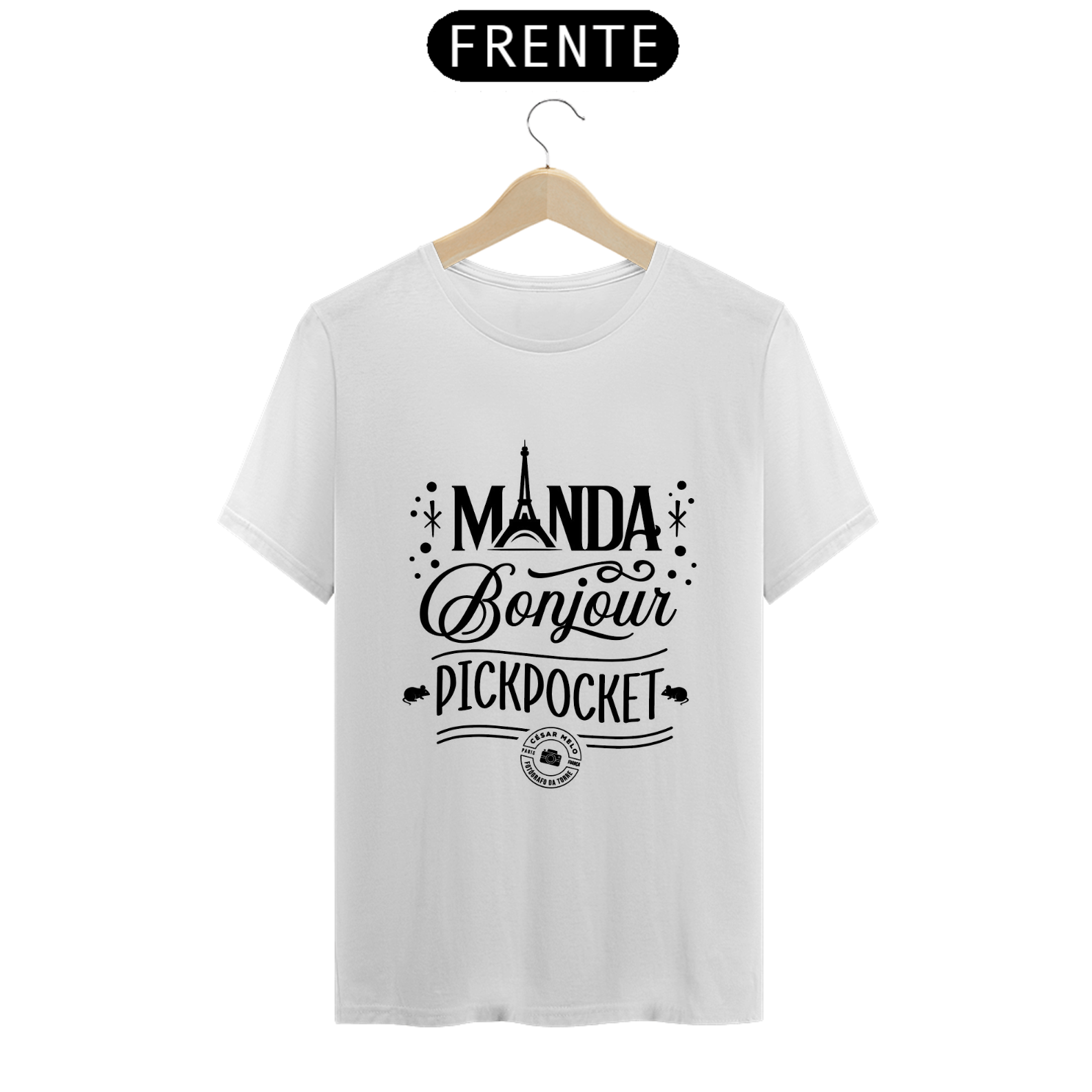camiseta branca