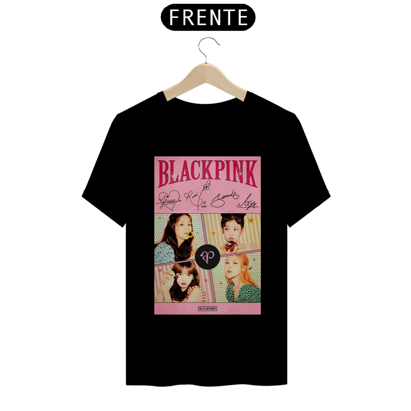 Camiseta BlackPink Signature