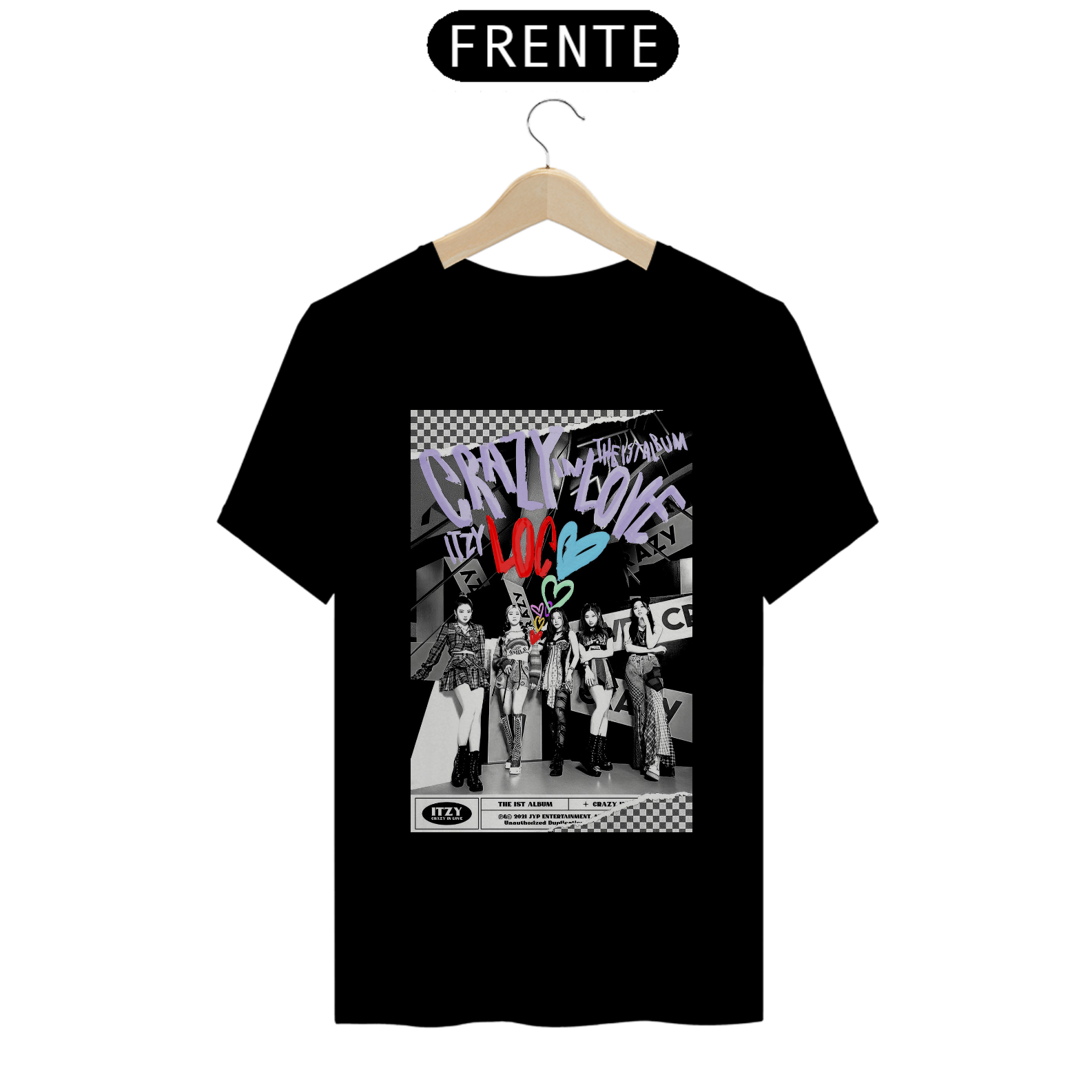 Camiseta ITZY Crazy In Love