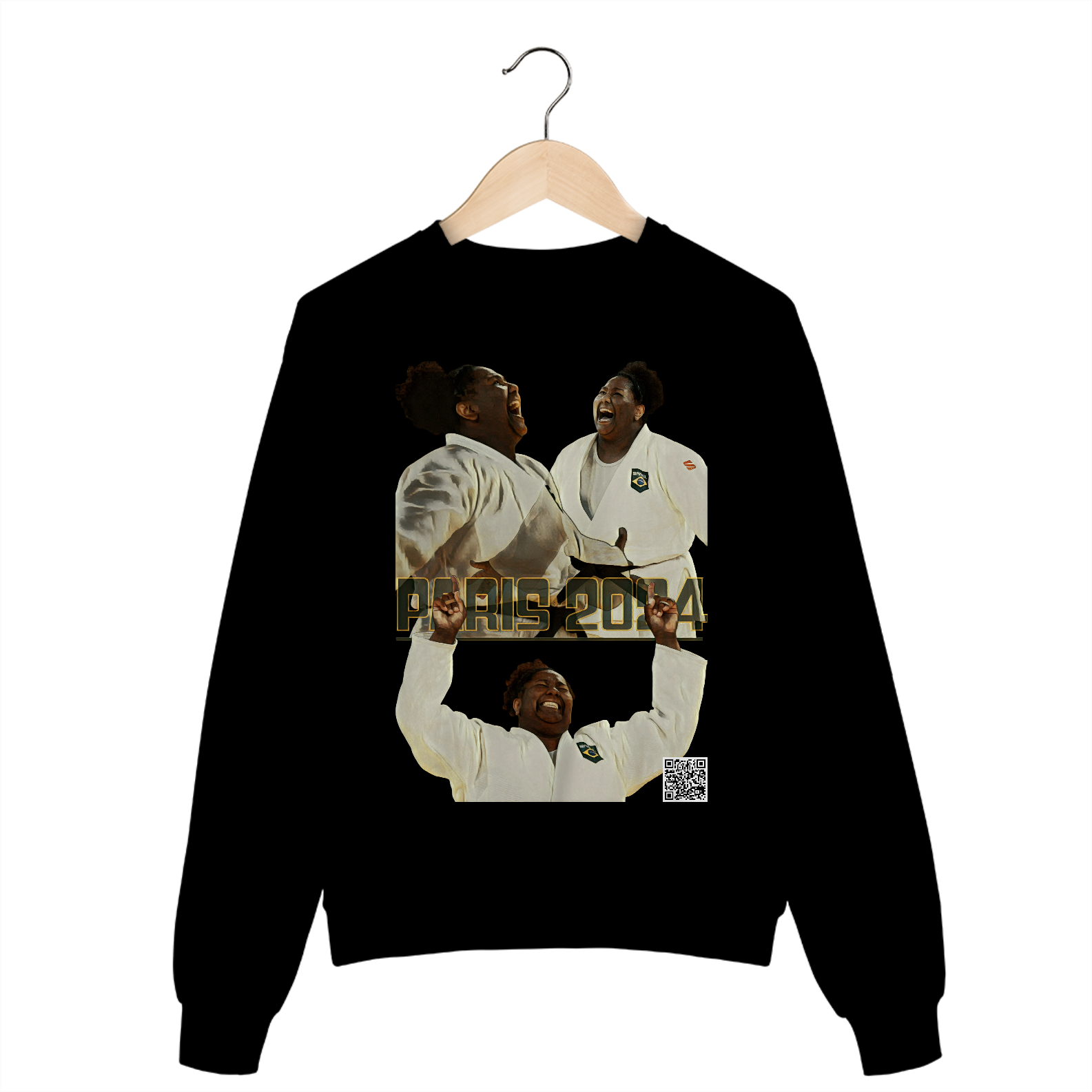 Moletom - Bia Souza Ouro No Judô Em Paris