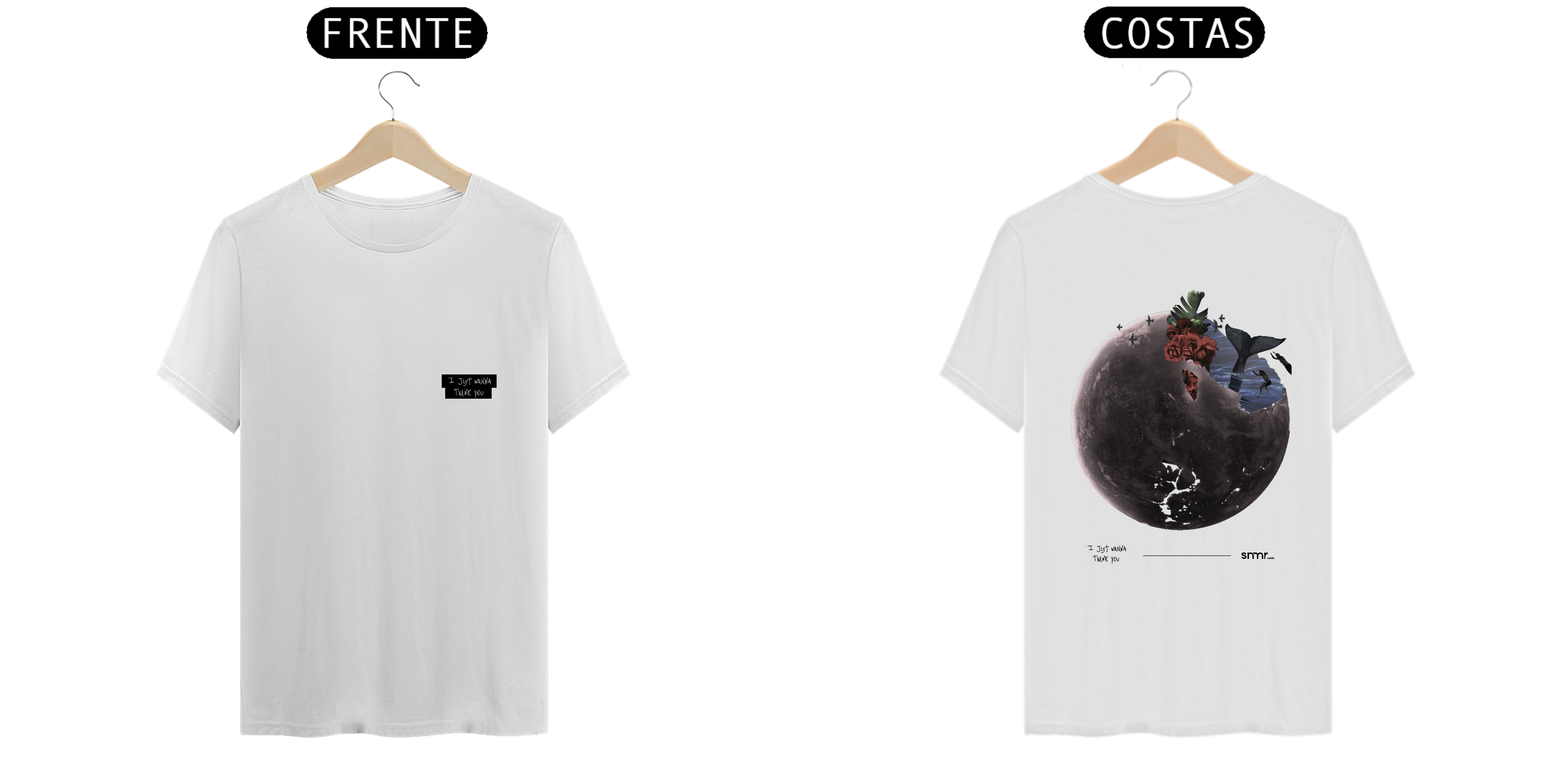 Camiseta Regular - Thank