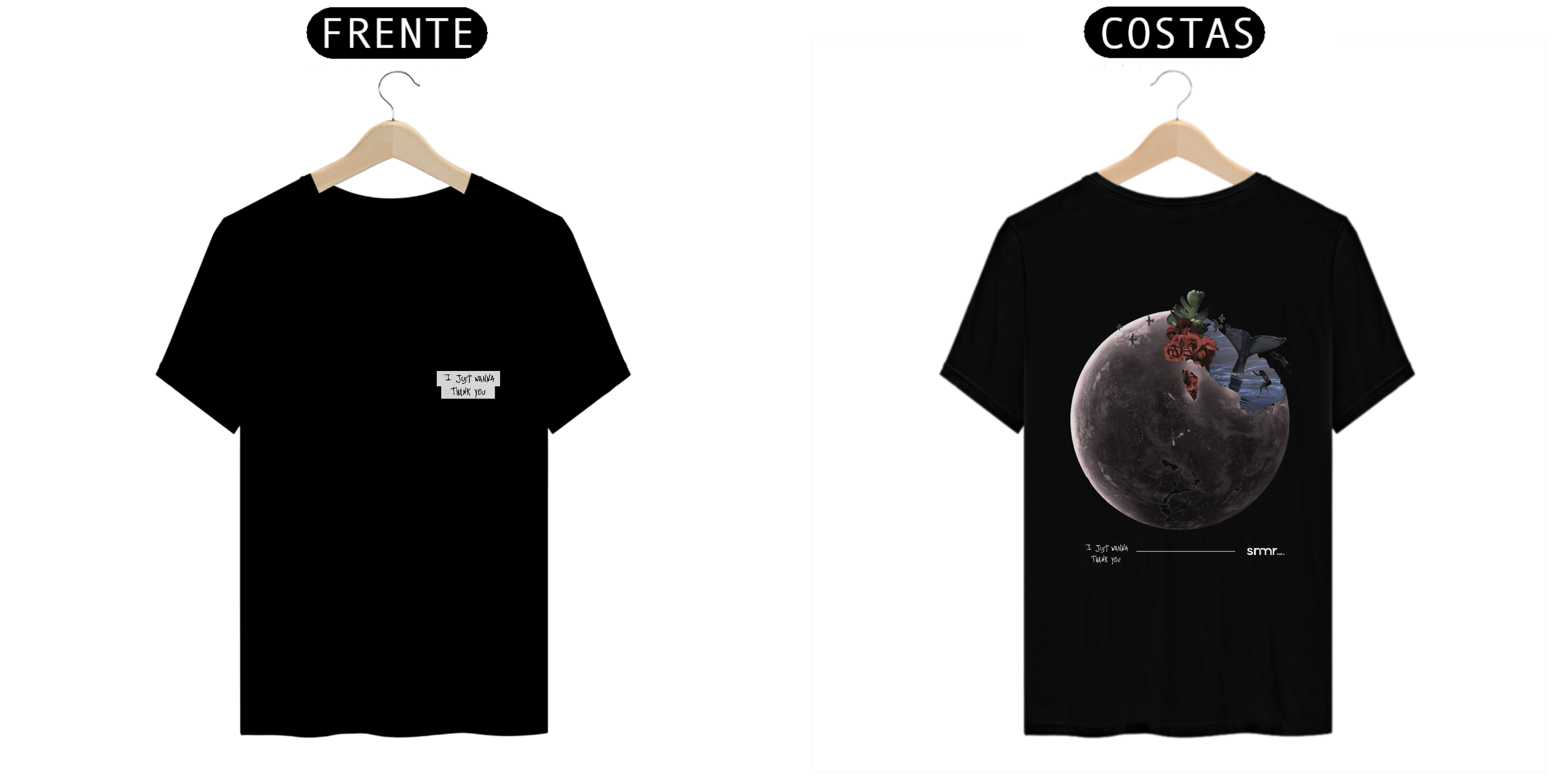 Camiseta Regular - Thank