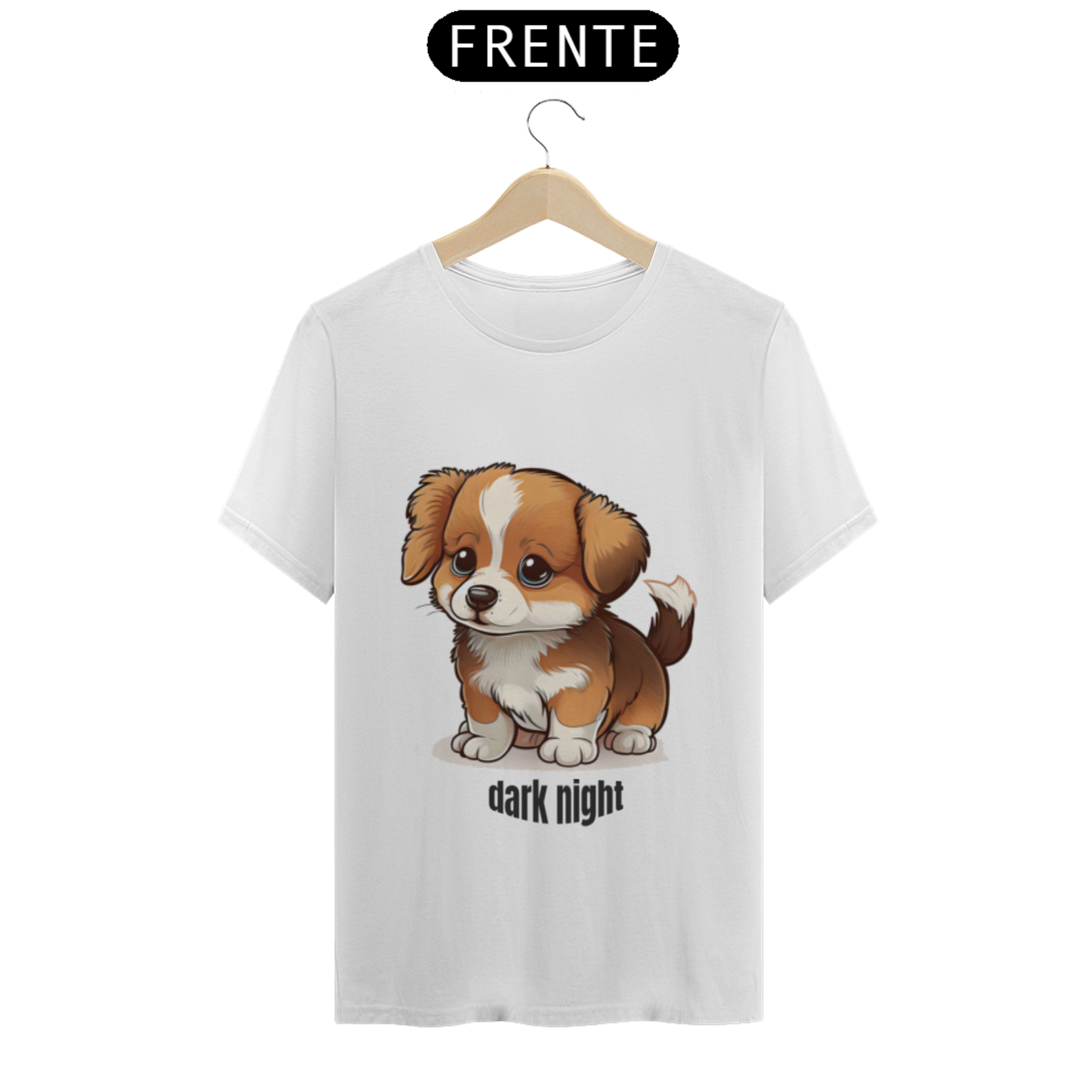 camisa de cachorrinho dark night