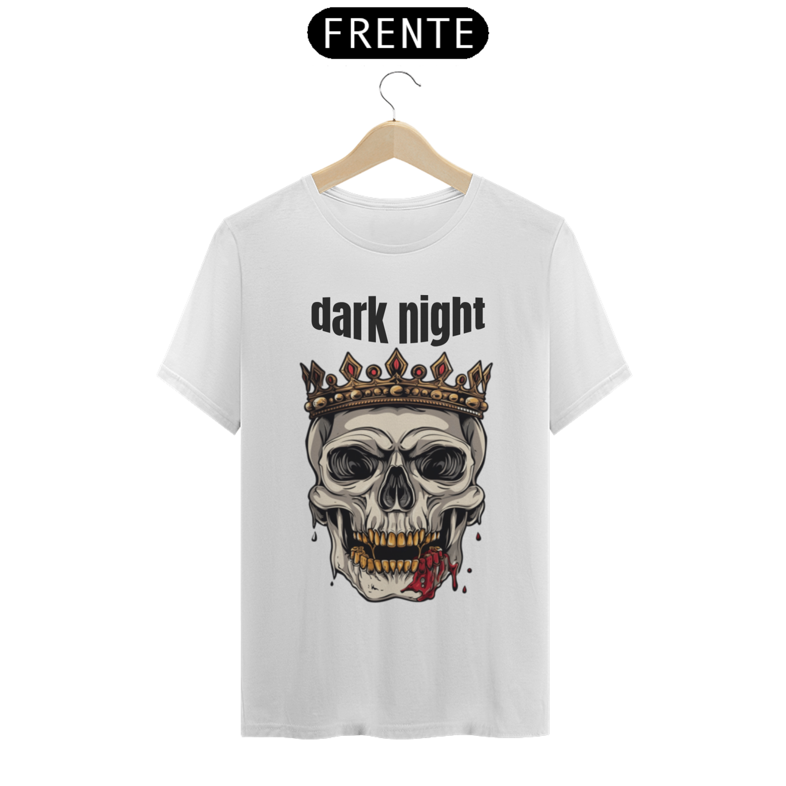 blusa king skull dark night