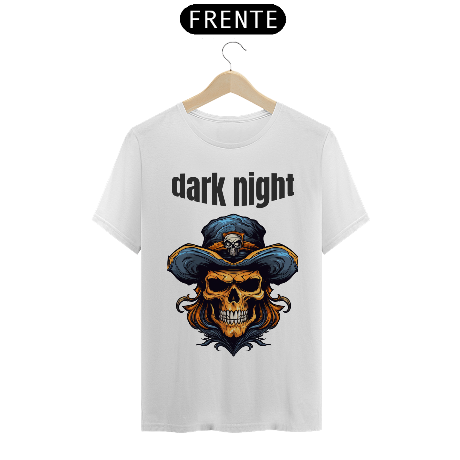 blusa magic skull dark night