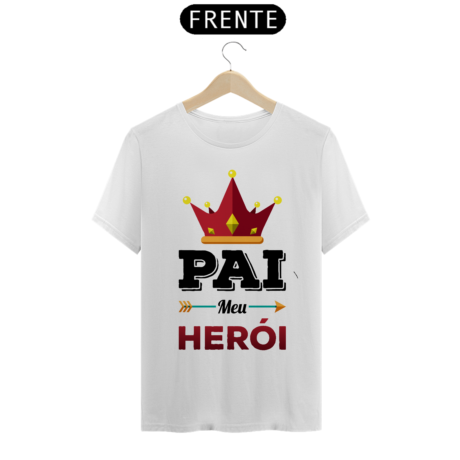 Camiseta Pai Meu Herói
