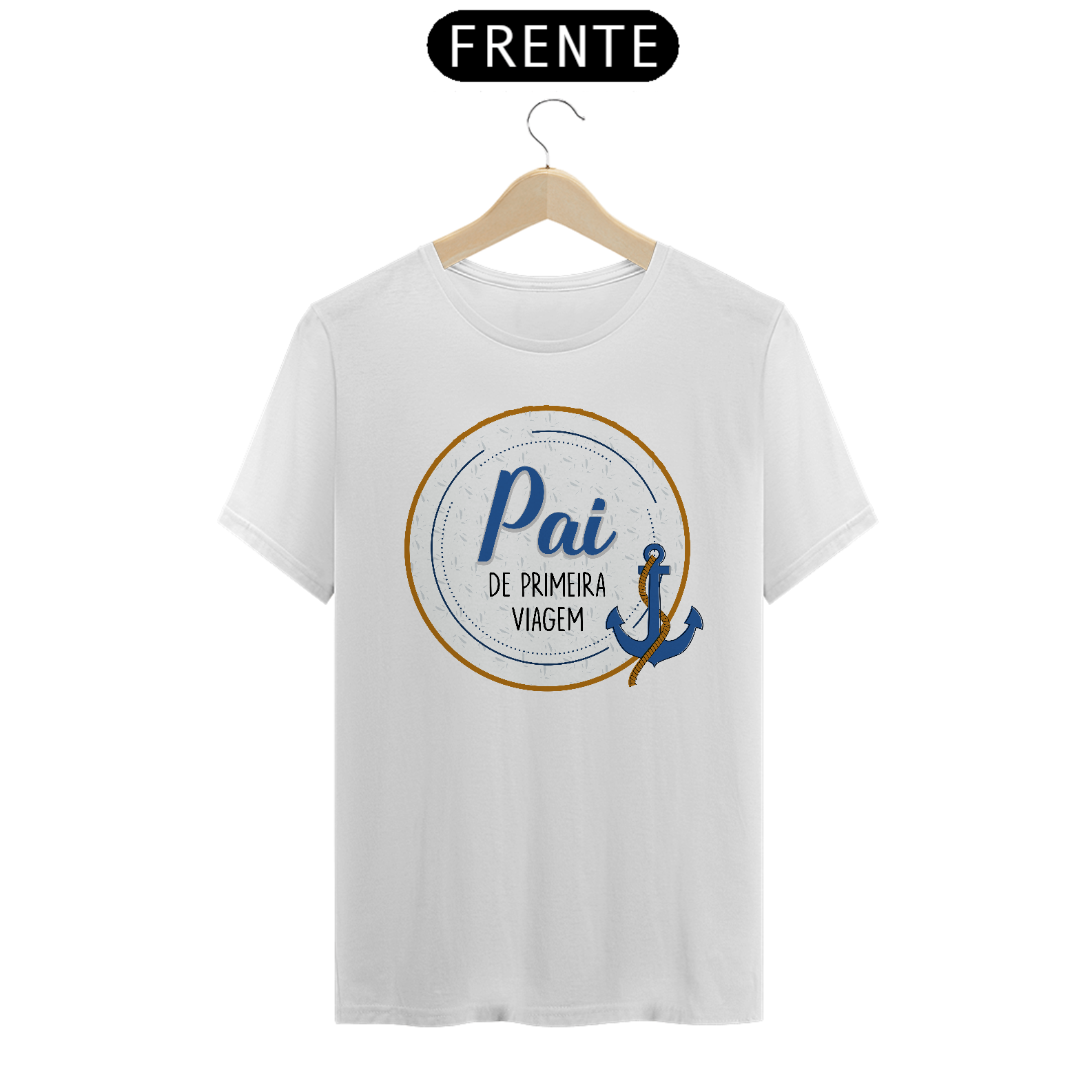 Nome do produto: Camiseta Pai de Primeira viagem
