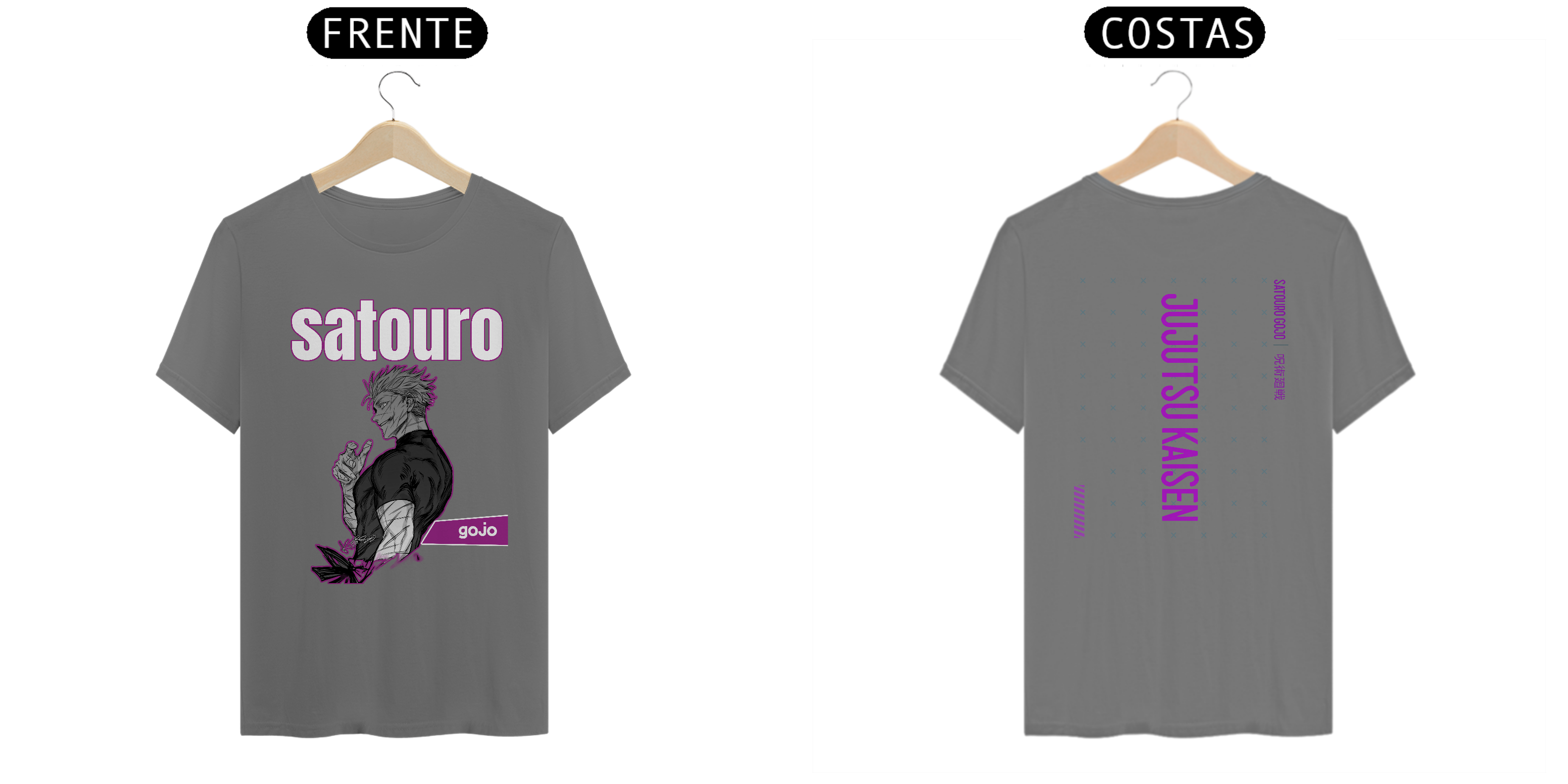 Nome do produto: camisa satouro gojo