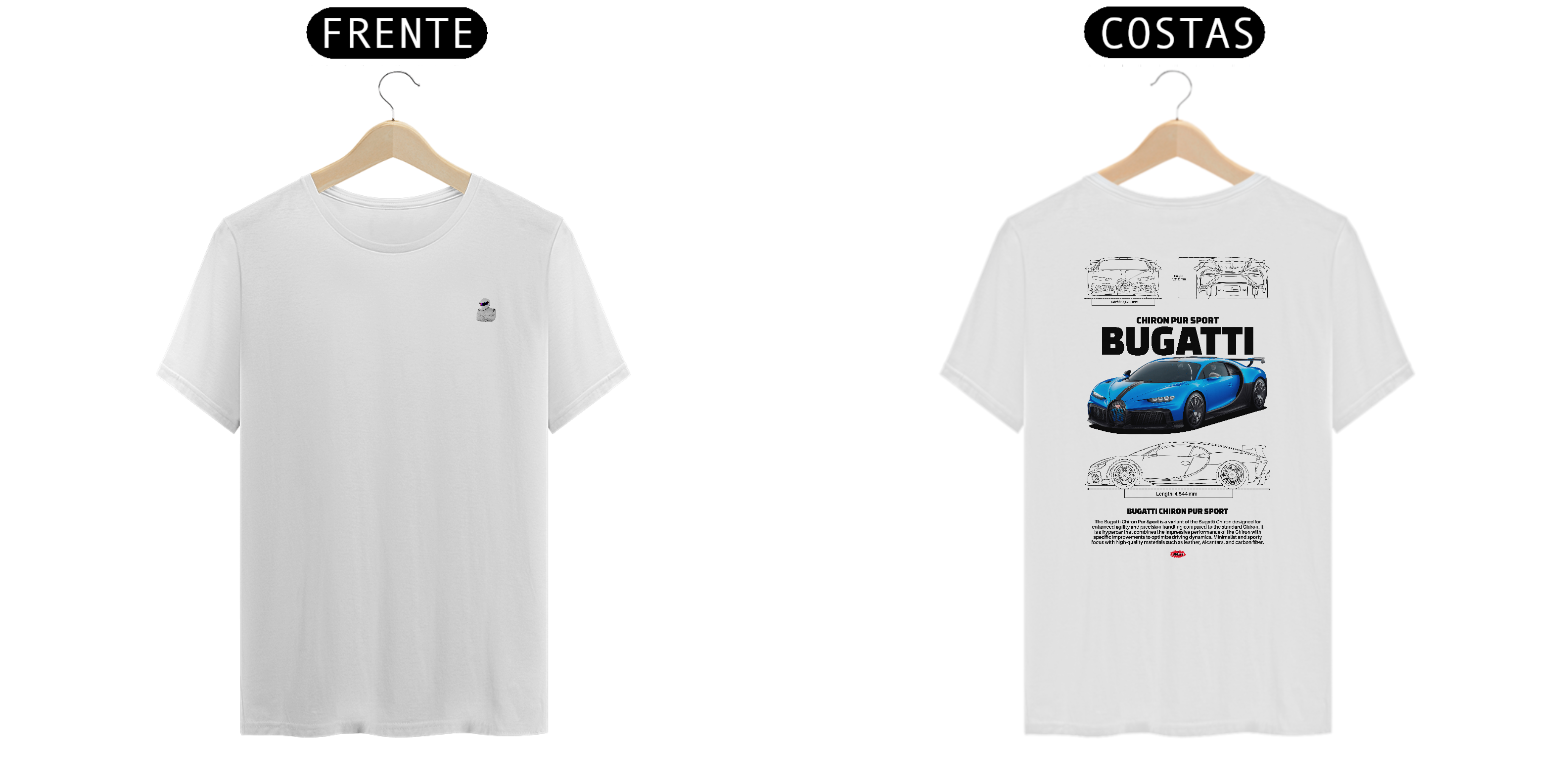 CAMISETA QUALITY JR BUGATTI