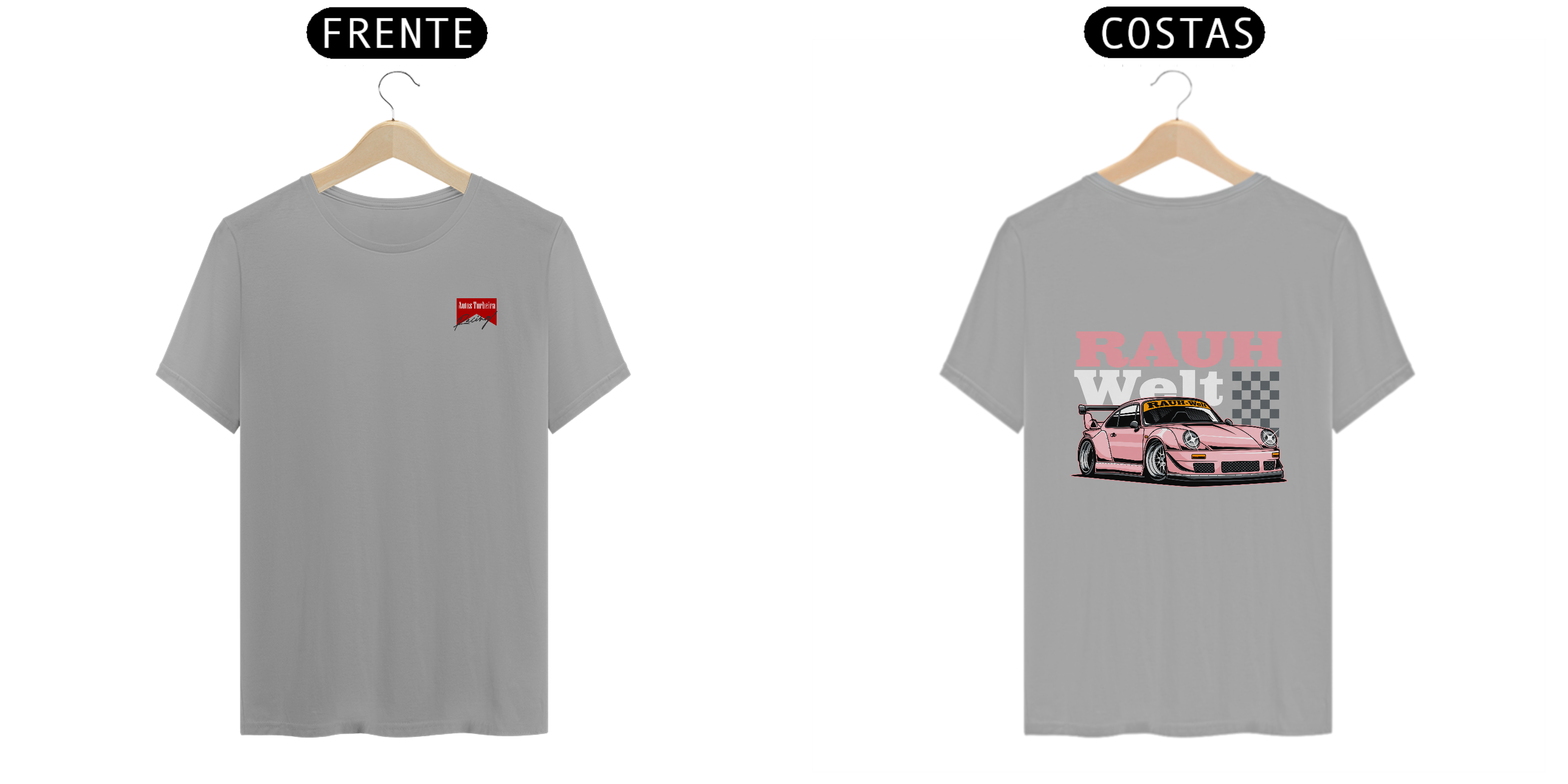 Nome do produto: CAMISETA QUALITY RAUH WELT - LOGO AUTOS TURBEIRA RACING