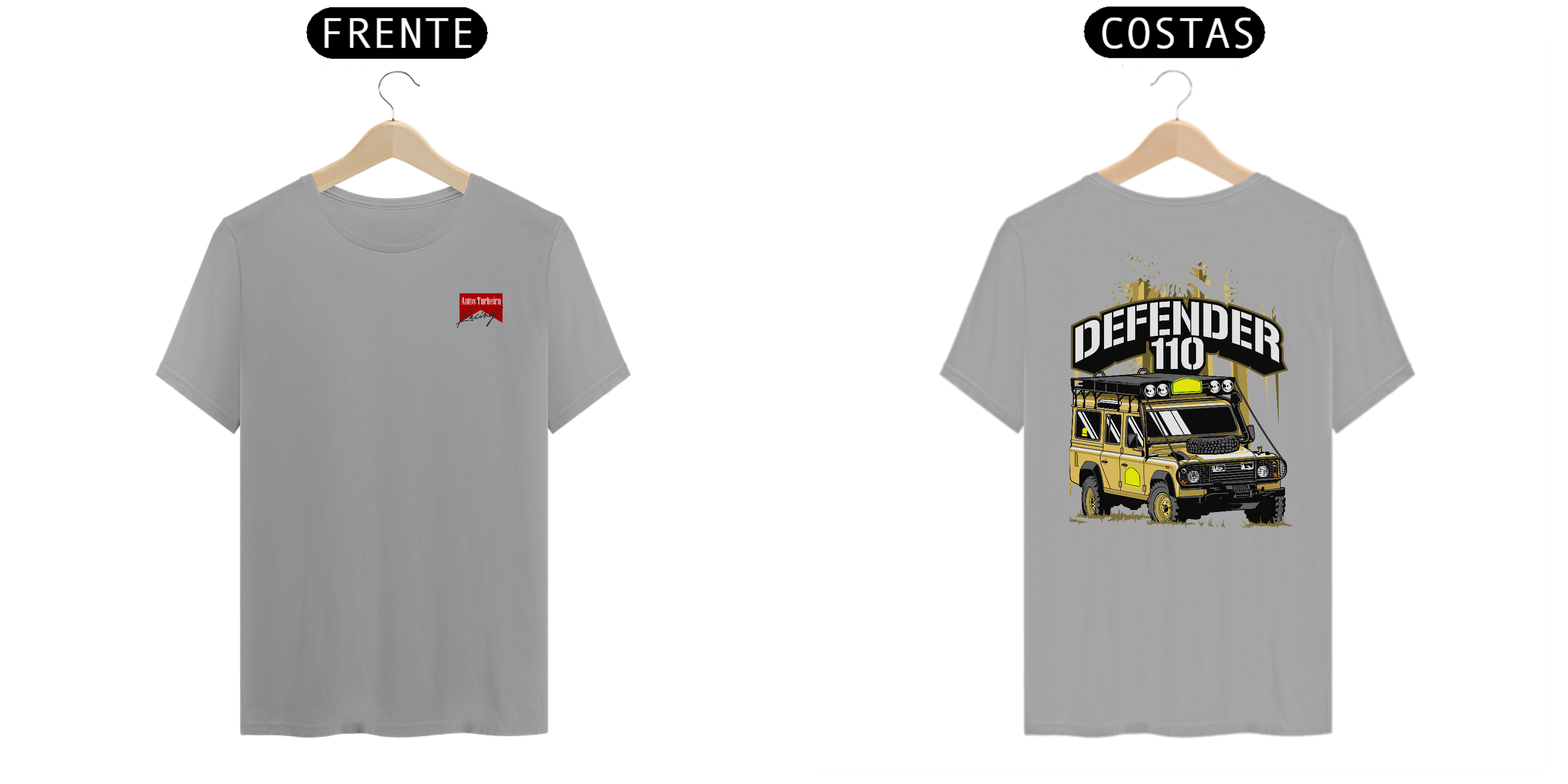 CAMISETA QUALITY PARADISE - LOGO AUTOS TURBEIRA RACING