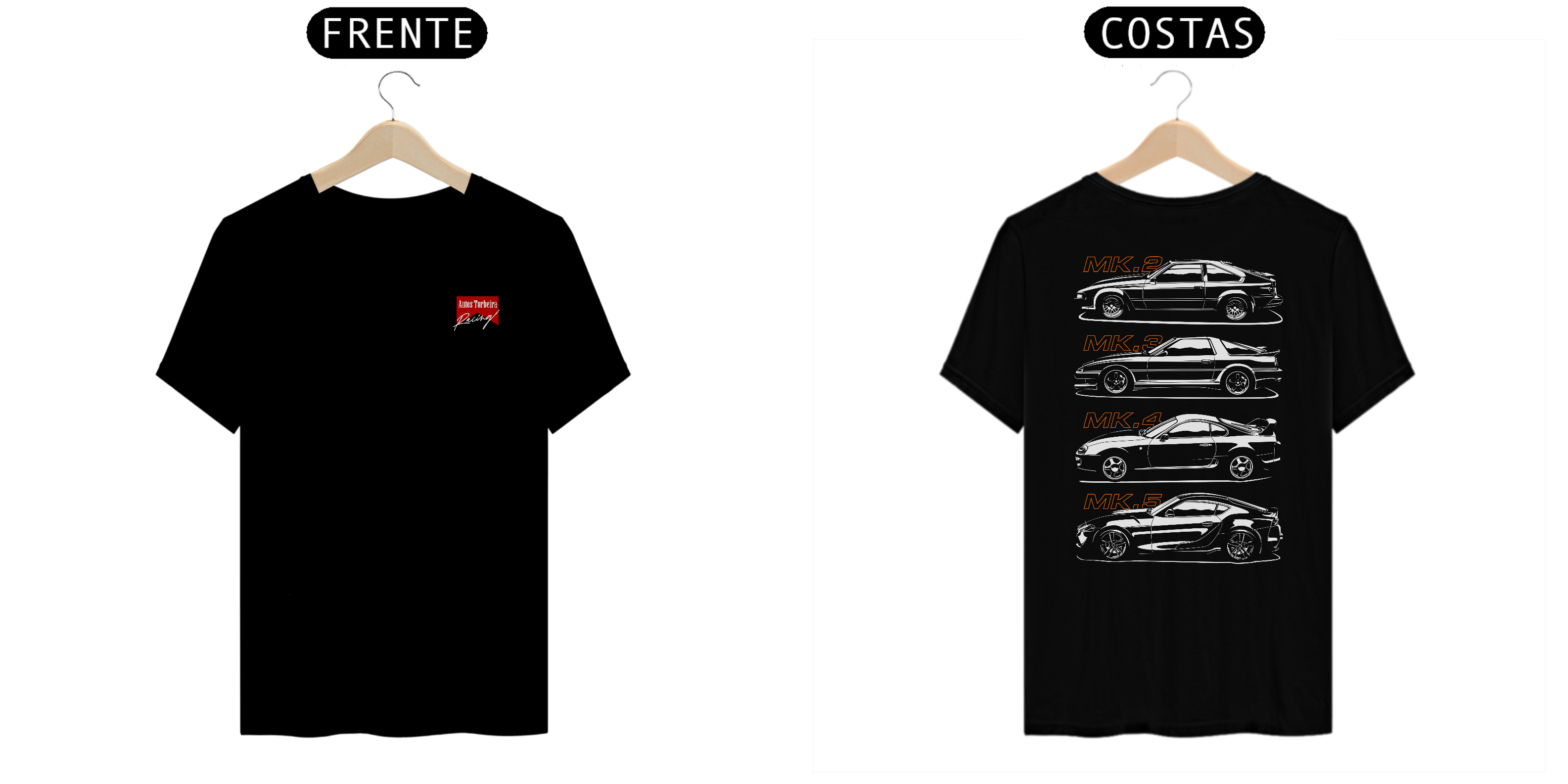 CAMISETA QUALITY MK - LOGO AUTOS TURBEIRA RACING