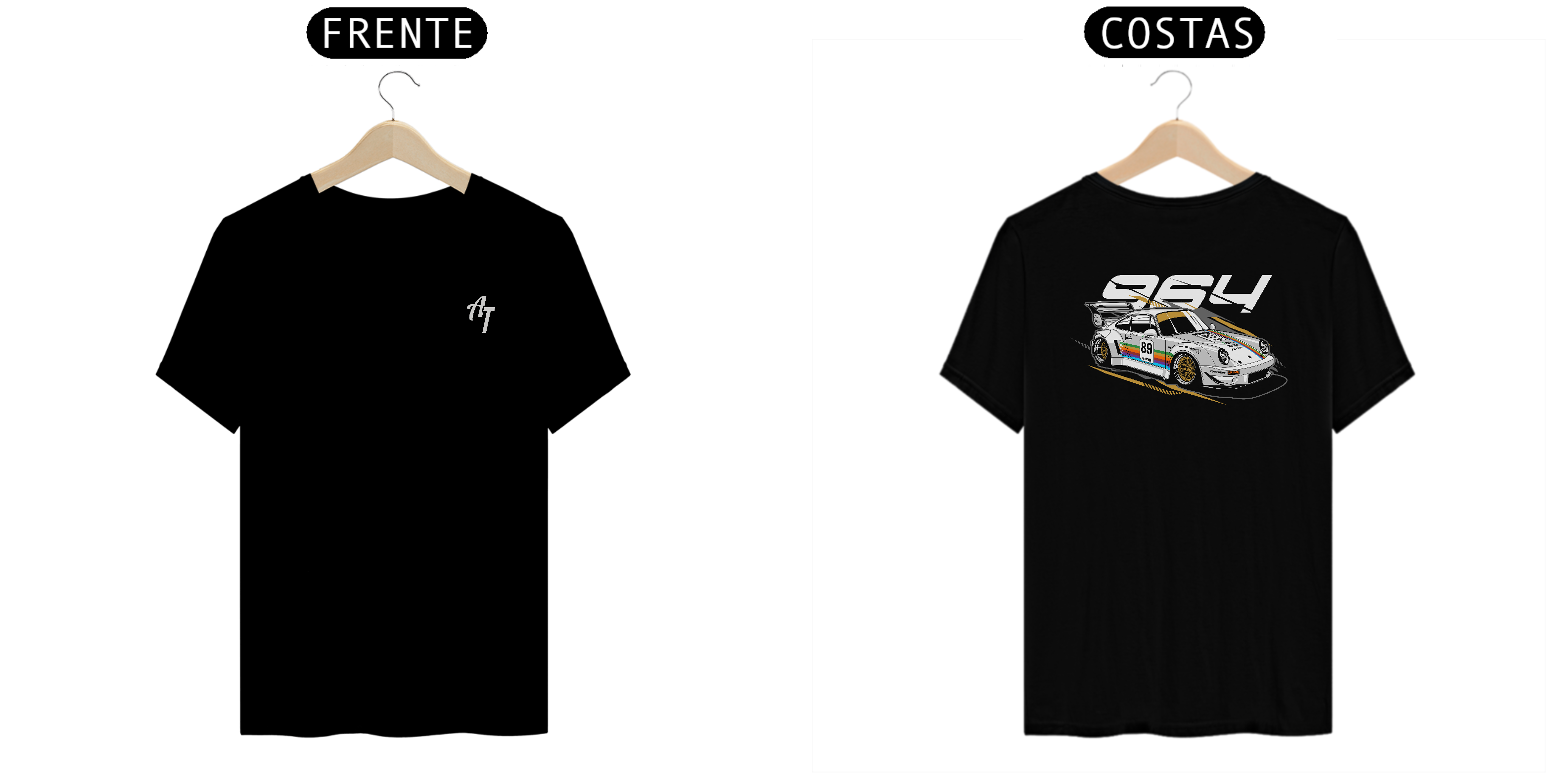 CAMISETA QUALITY PORSCHE 964