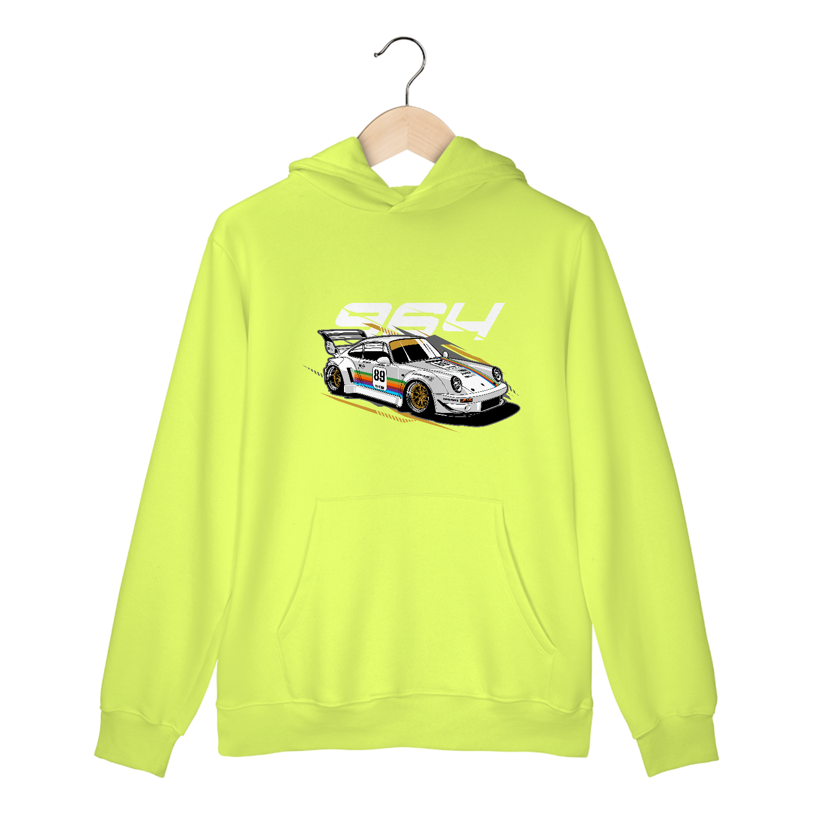 MOLETOM CANGURU PORSCHE 964