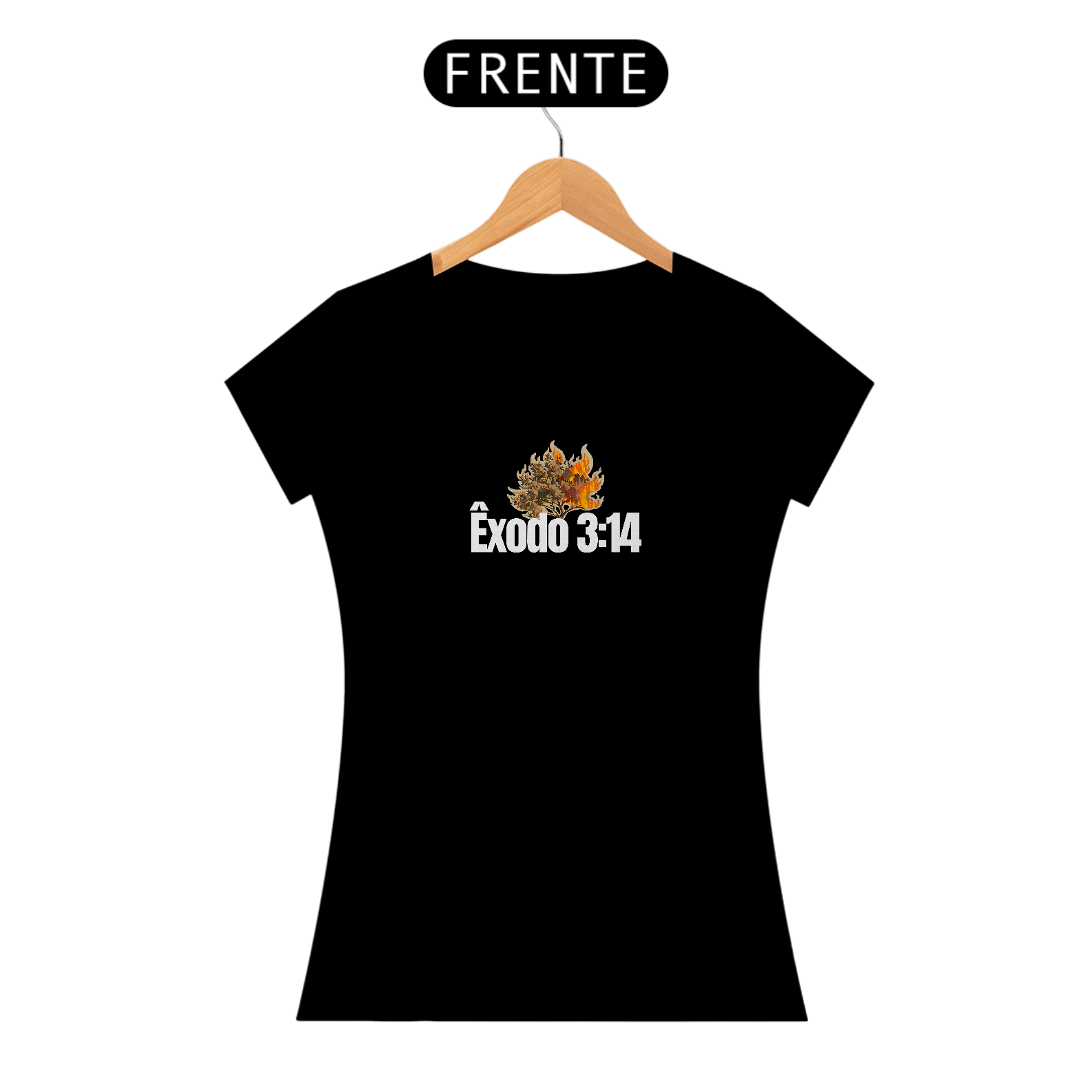 Camiseta Baby Long êxodo 3:14