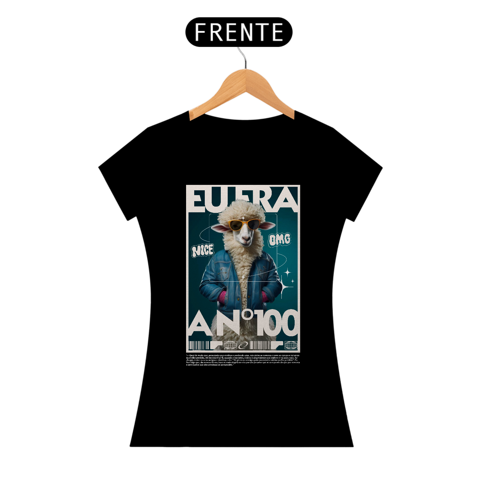Camiseta Baby Long A N°100