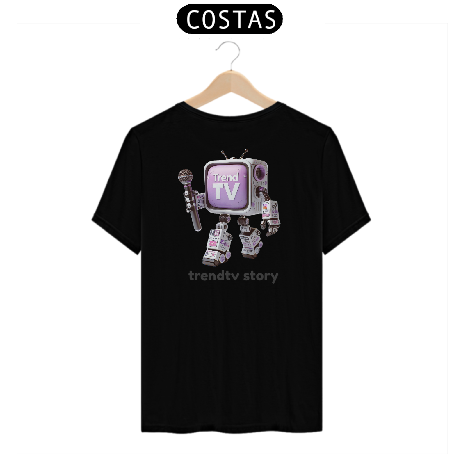 Camiseta Tv Trend BR - Robozinho