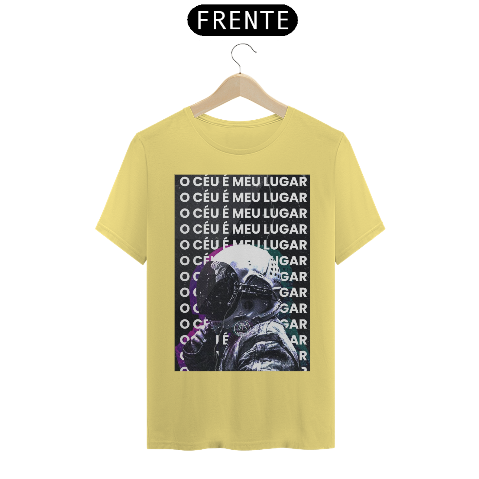 CAMISA ESTONADA O CÉU É MEU LUGAR