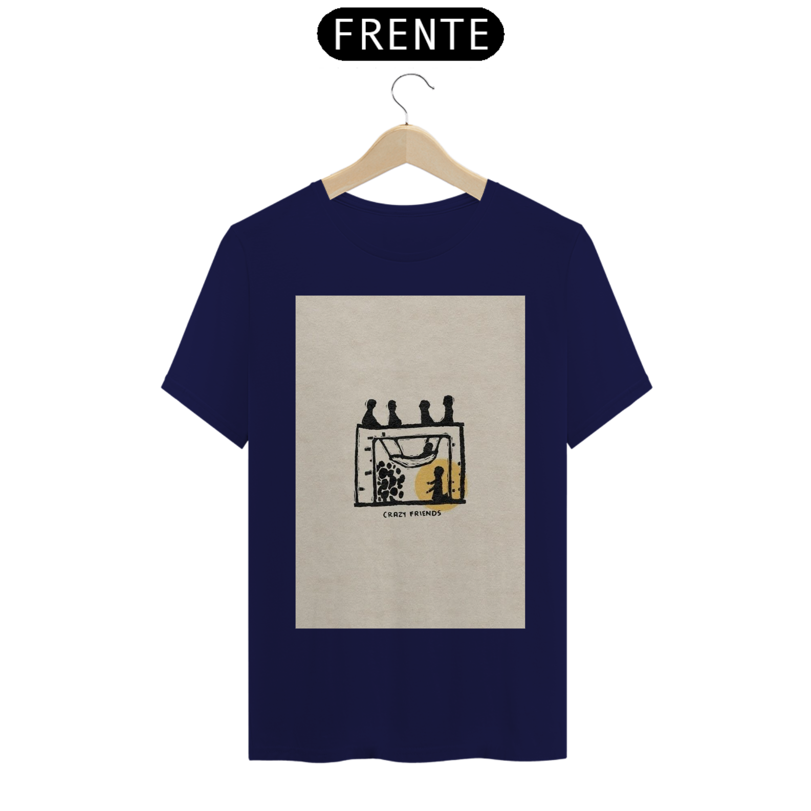 CAMISA CRAZY FRIENDS
