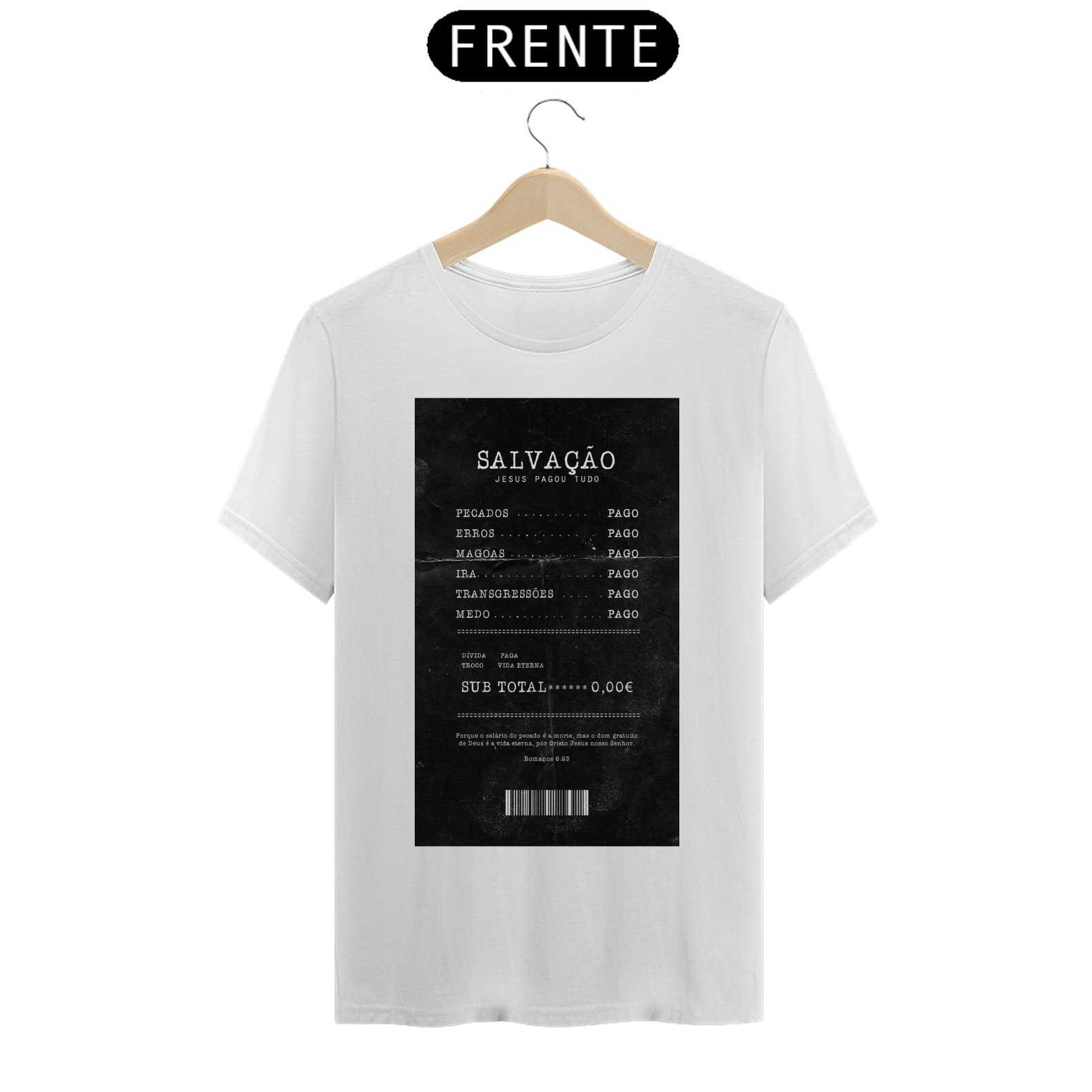 CAMISA PREMIUM CODIGO DE BARRAS