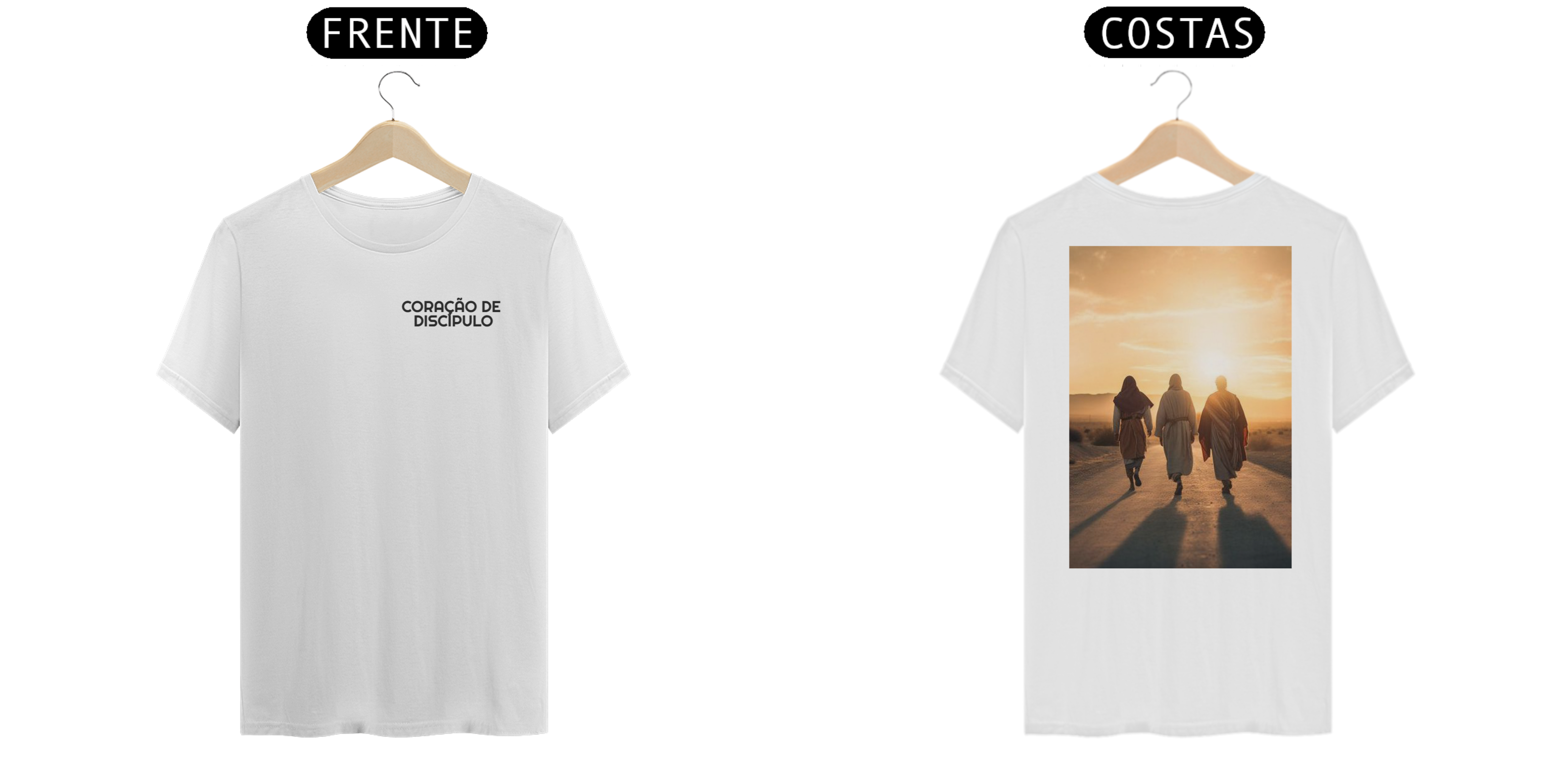 CAMISA CORAÇÃO DE DISCÍPULO
