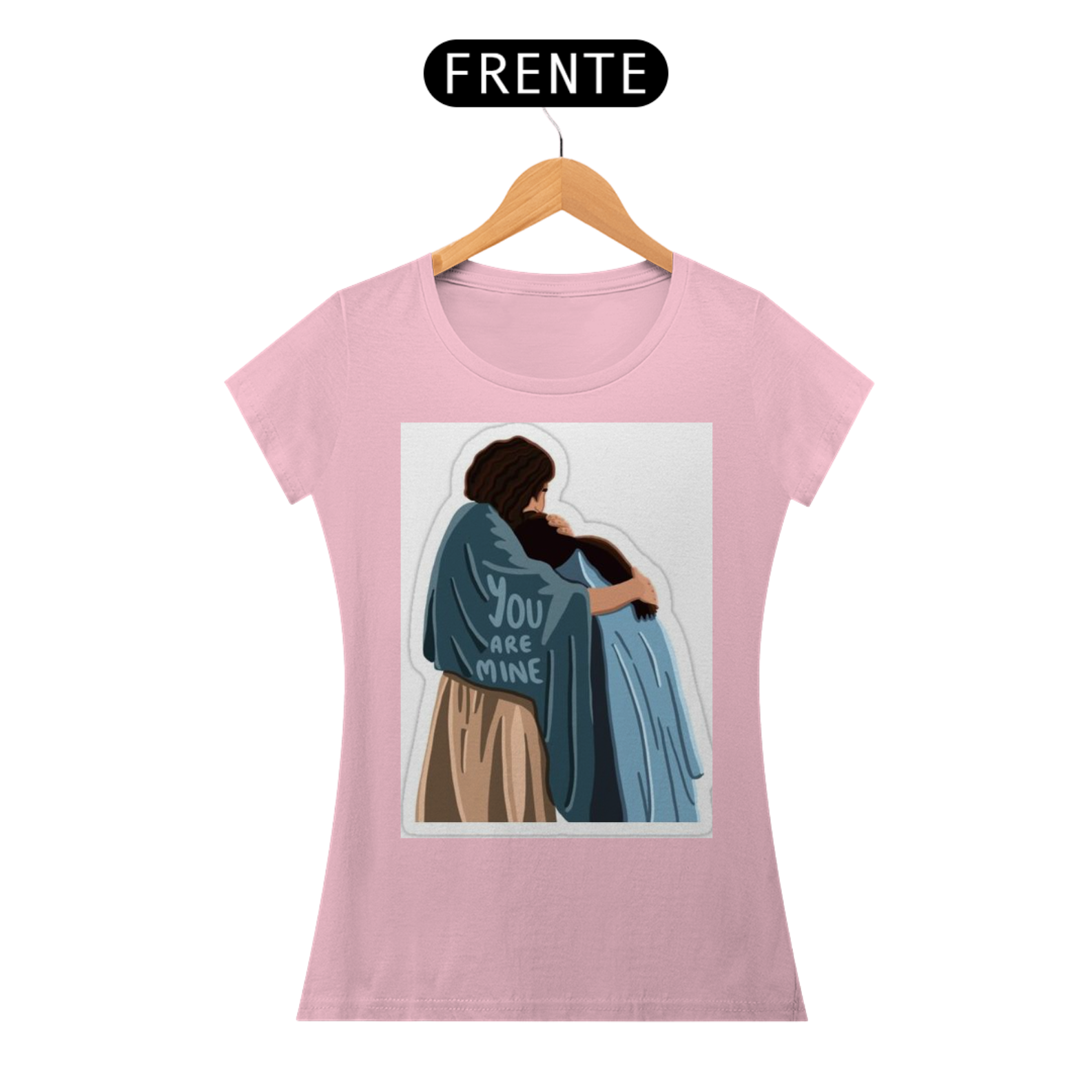 CAMISETA FEMININA YOU ARE MINE (VOCÊ É MINHA)