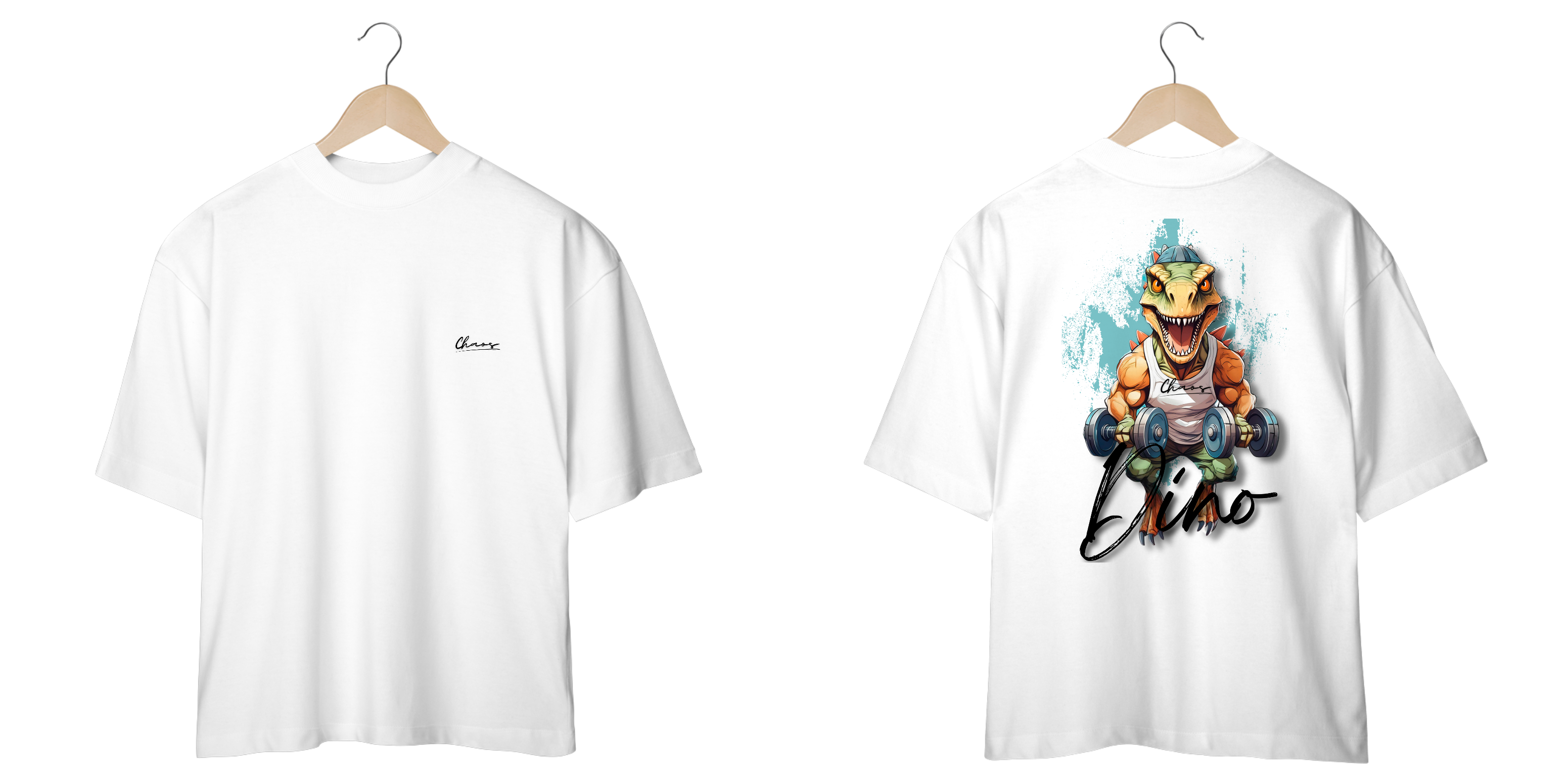 Camiseta Chaos Dino blue