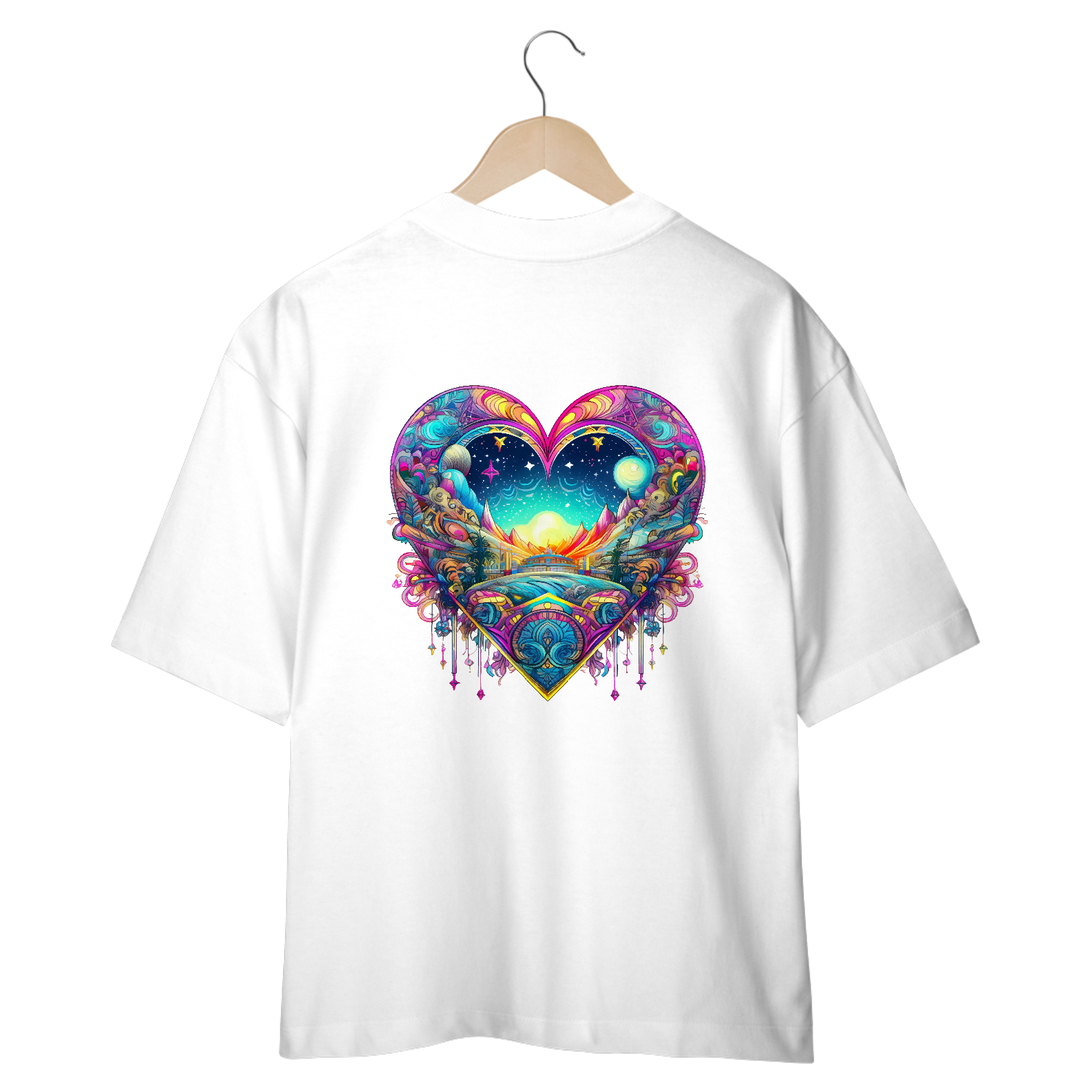 Coração Intergaláctico Tee