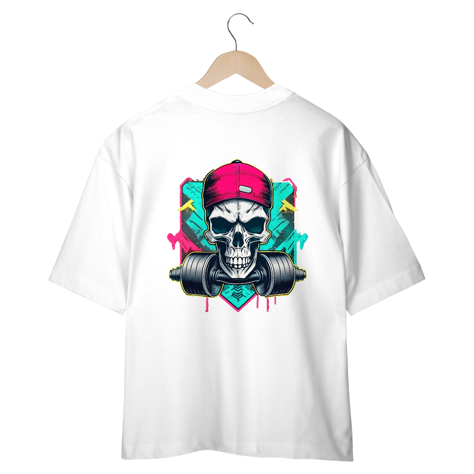 SkullFitness Oversized Tee