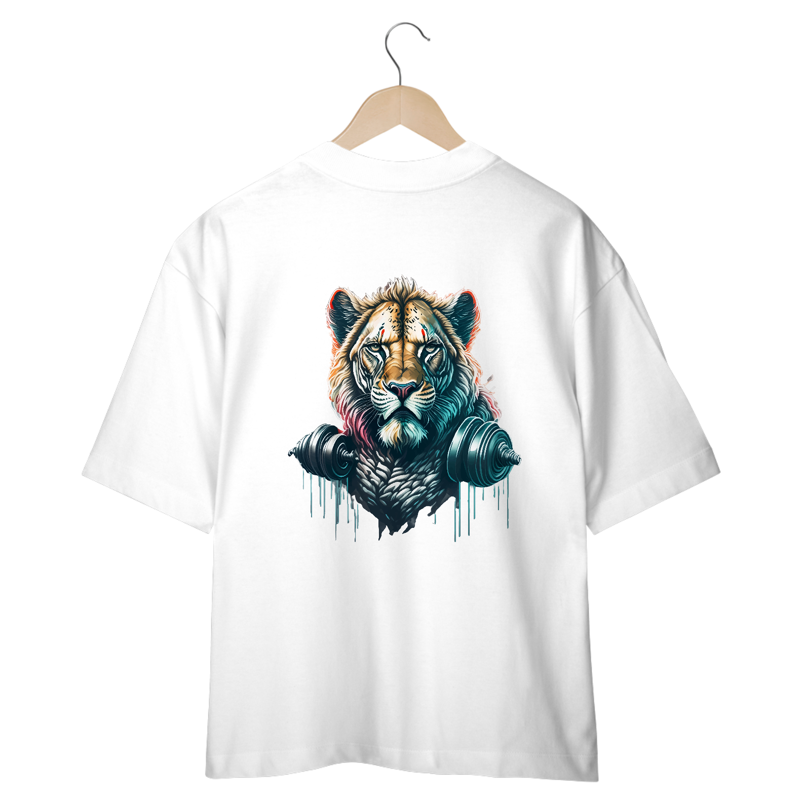 Neon Edge Lion Tee