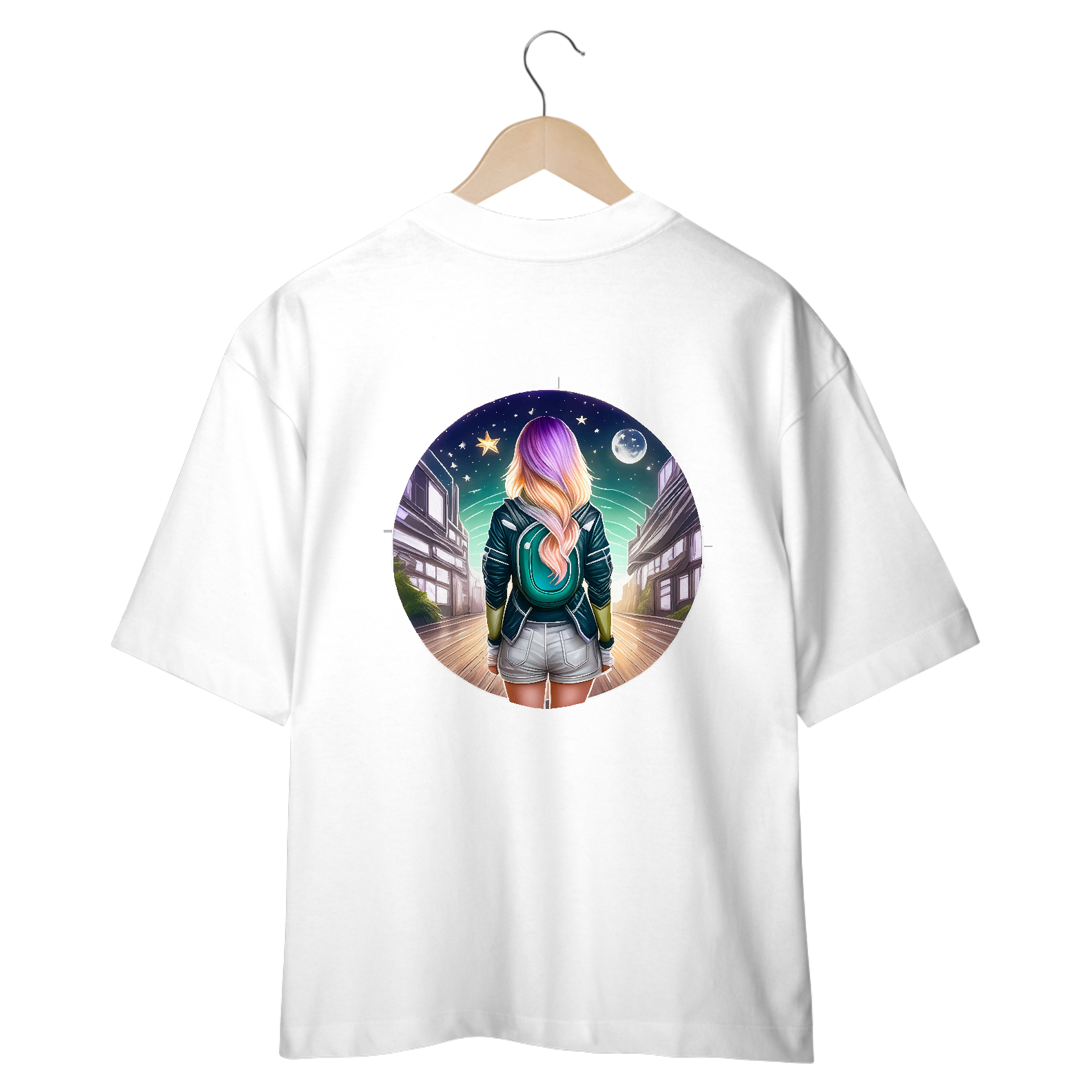 NeonMoon Gazing Tee