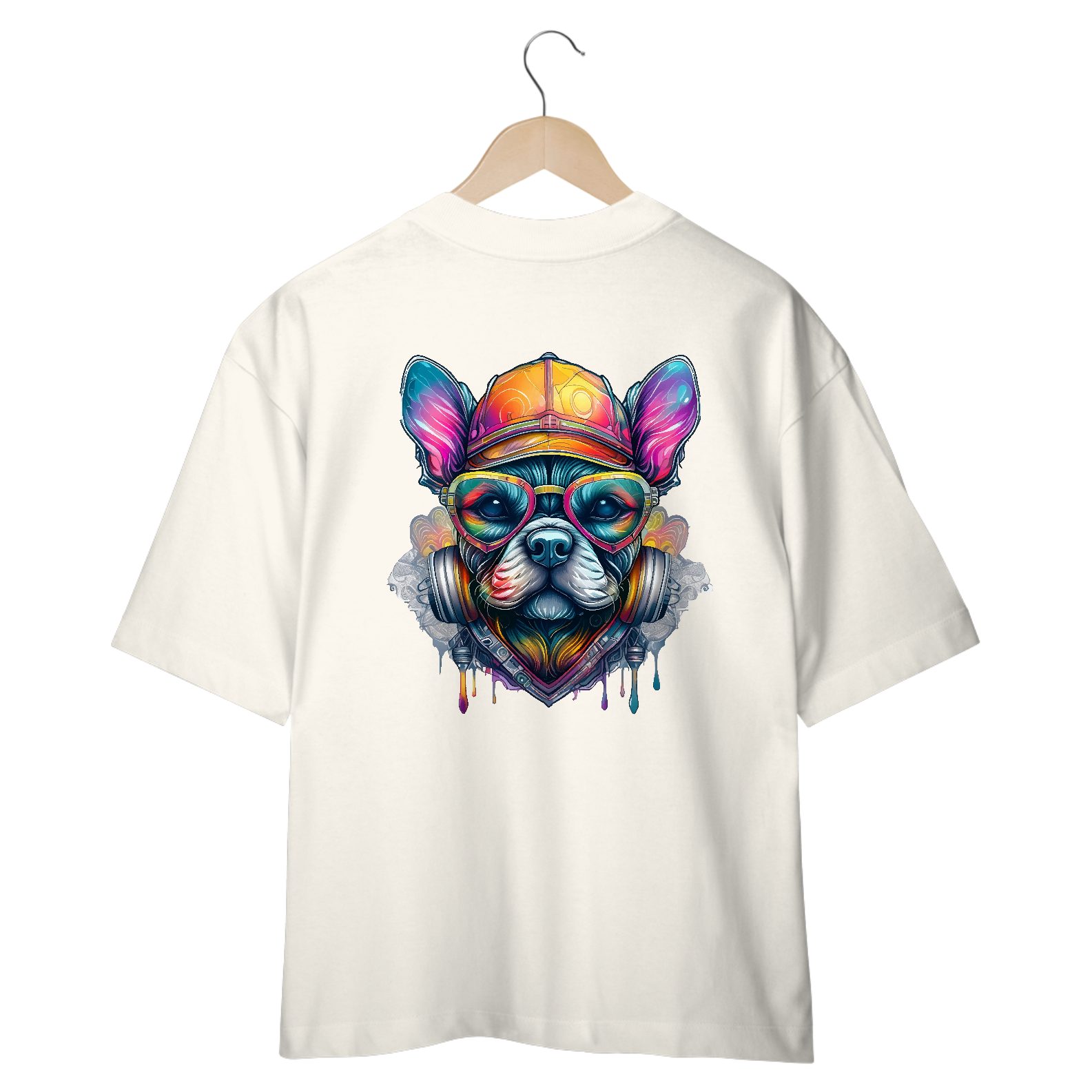 Camiseta Bulldog Alemão Neon: Estilo e Personalidade