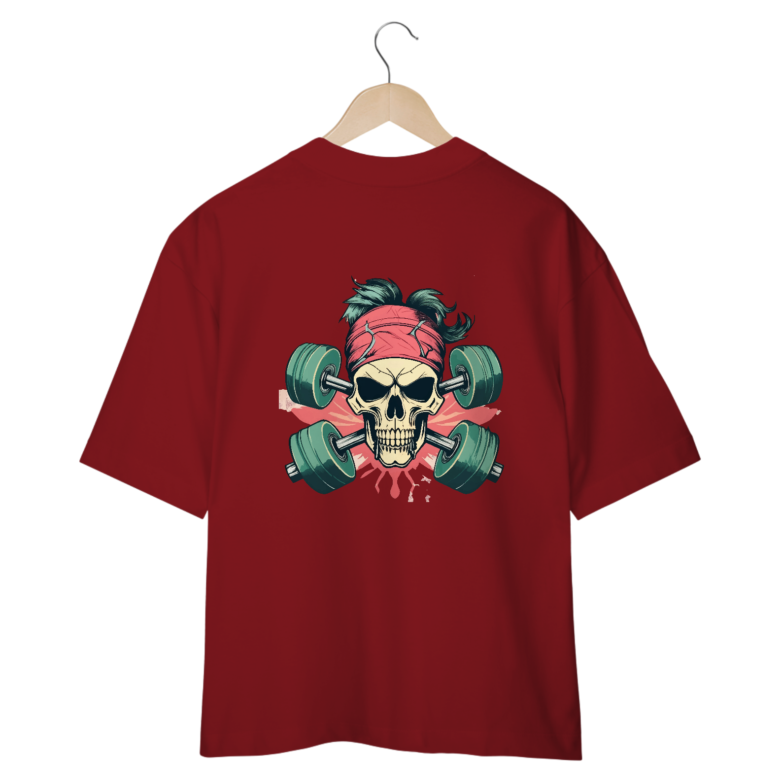 Neon Edge Skull Fitness