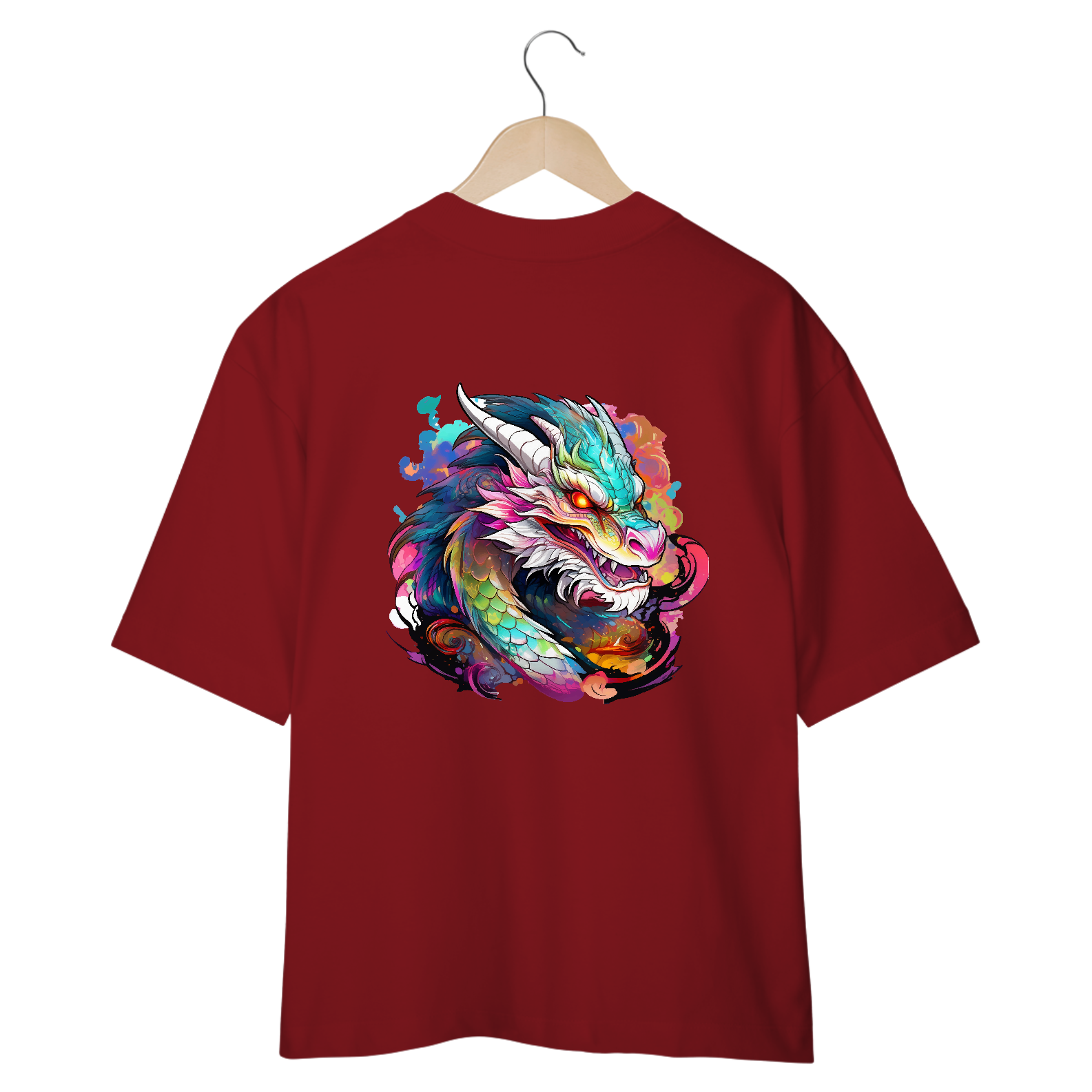 Neon Wolf Oversized Shirt