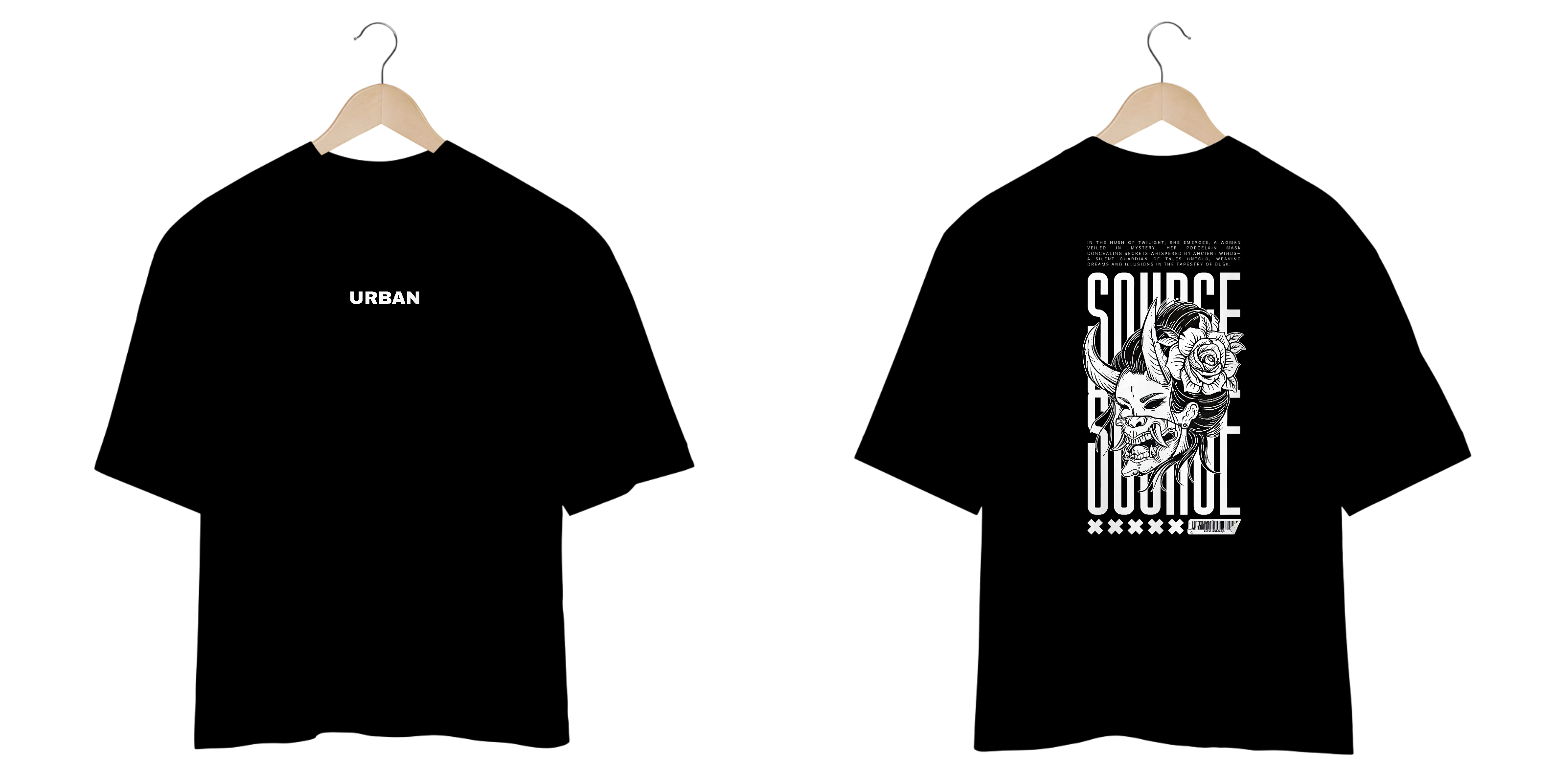 Camiseta Source - Oversized